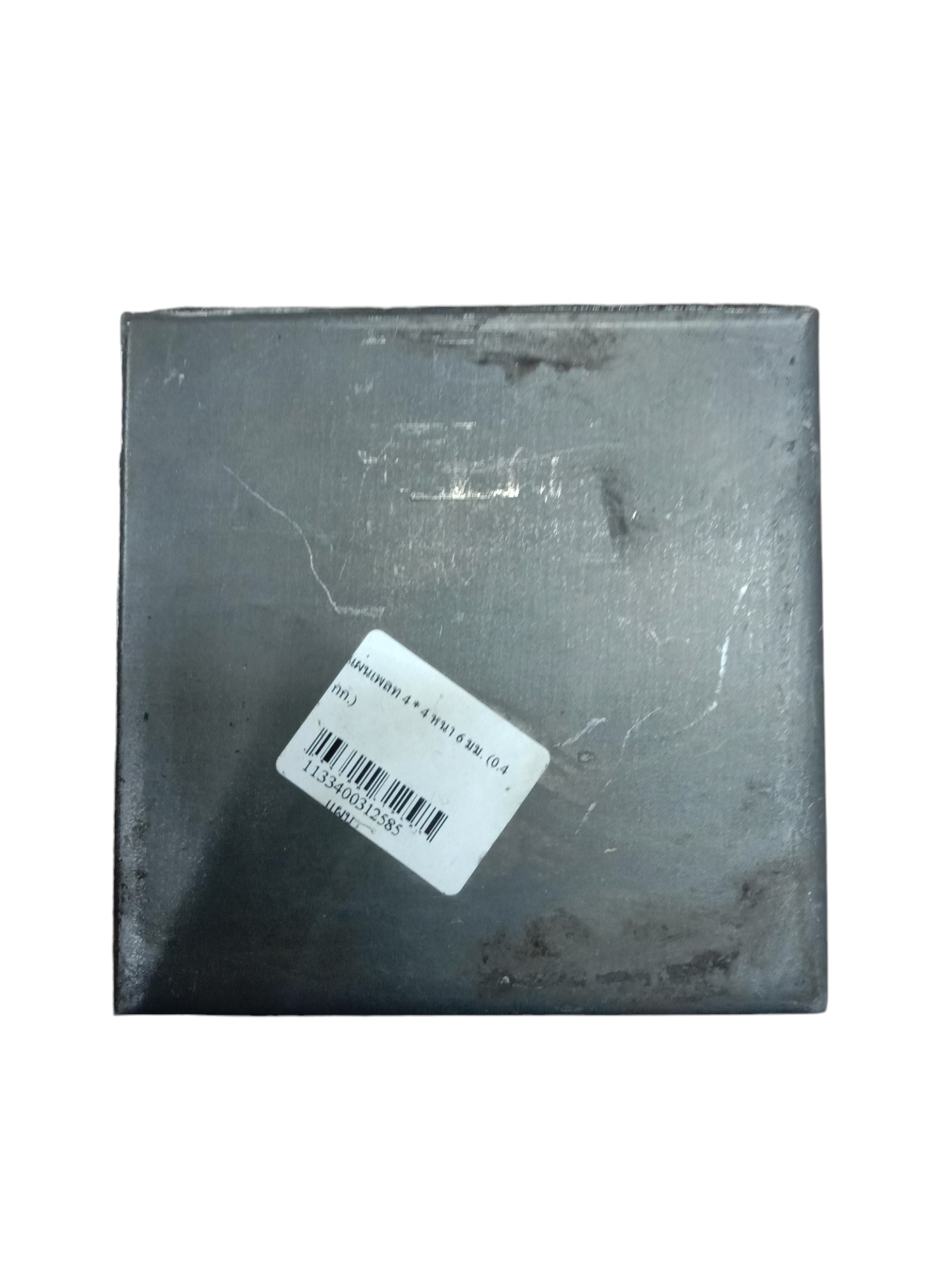 แผ่นเพลท 4 * 4 หนา 6 มม. (0.4 กก.) - โครงสร้าง