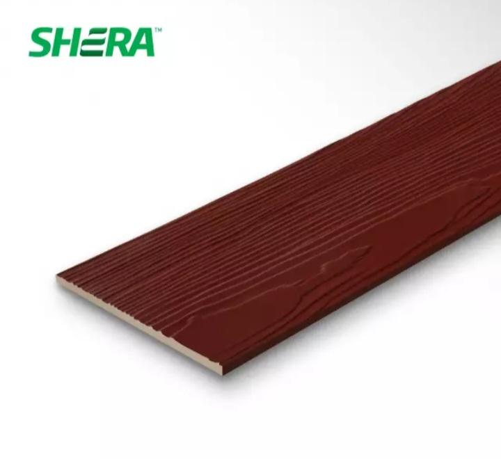 ไม้ฝาเฌอร่า 8*4ม. ลายสัก แดงมะฮอกกานี 0.8*20*400 แบรนด์ SHERA - โครงสร้าง