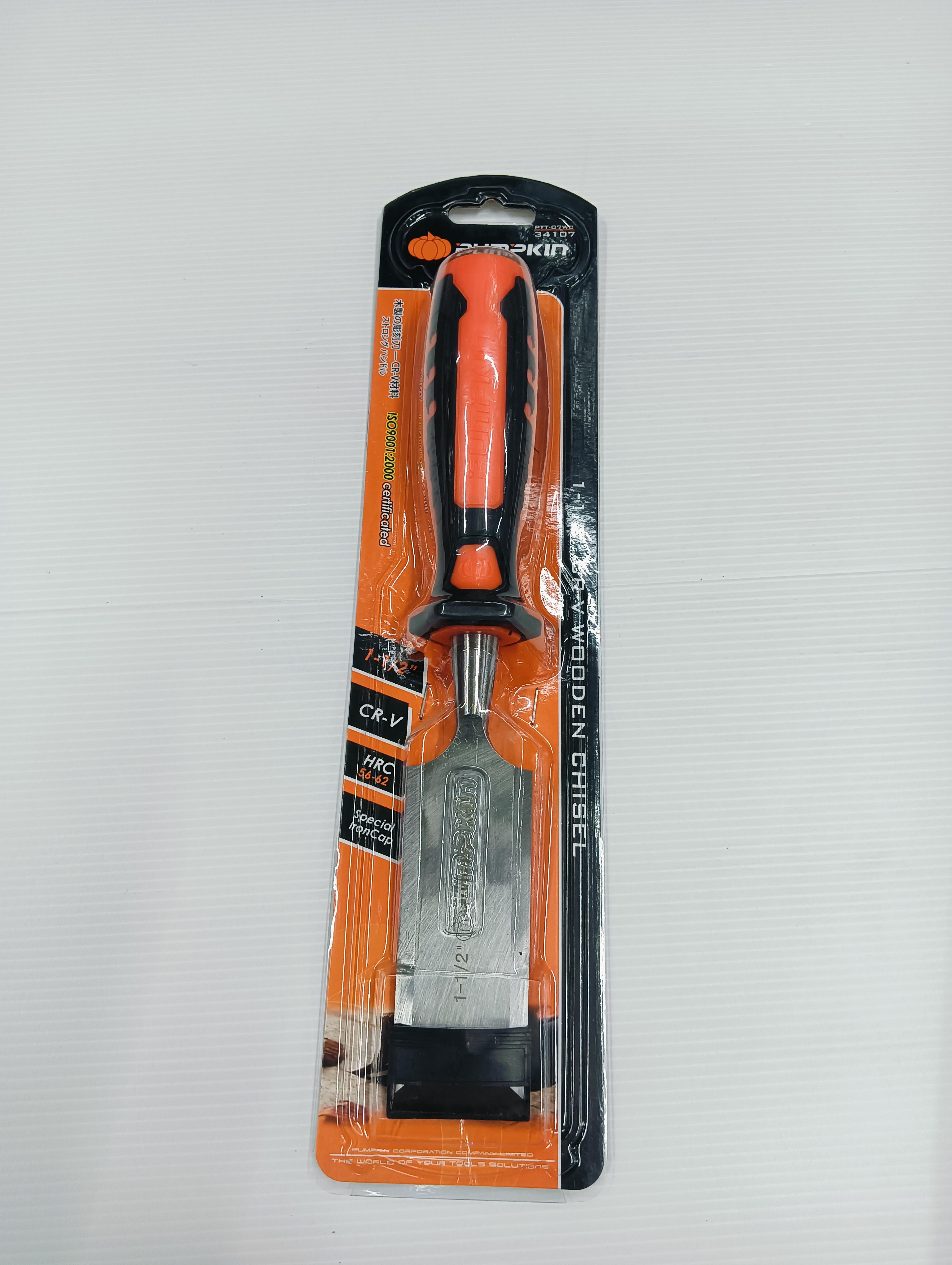 PUMPKIN สิ่ว รุ่นด้ามตอก 1-1/2 PTT-07WC แบรนด์ PUMPKIN - ฮาร์ดแวร์ ราคา 190 บาท