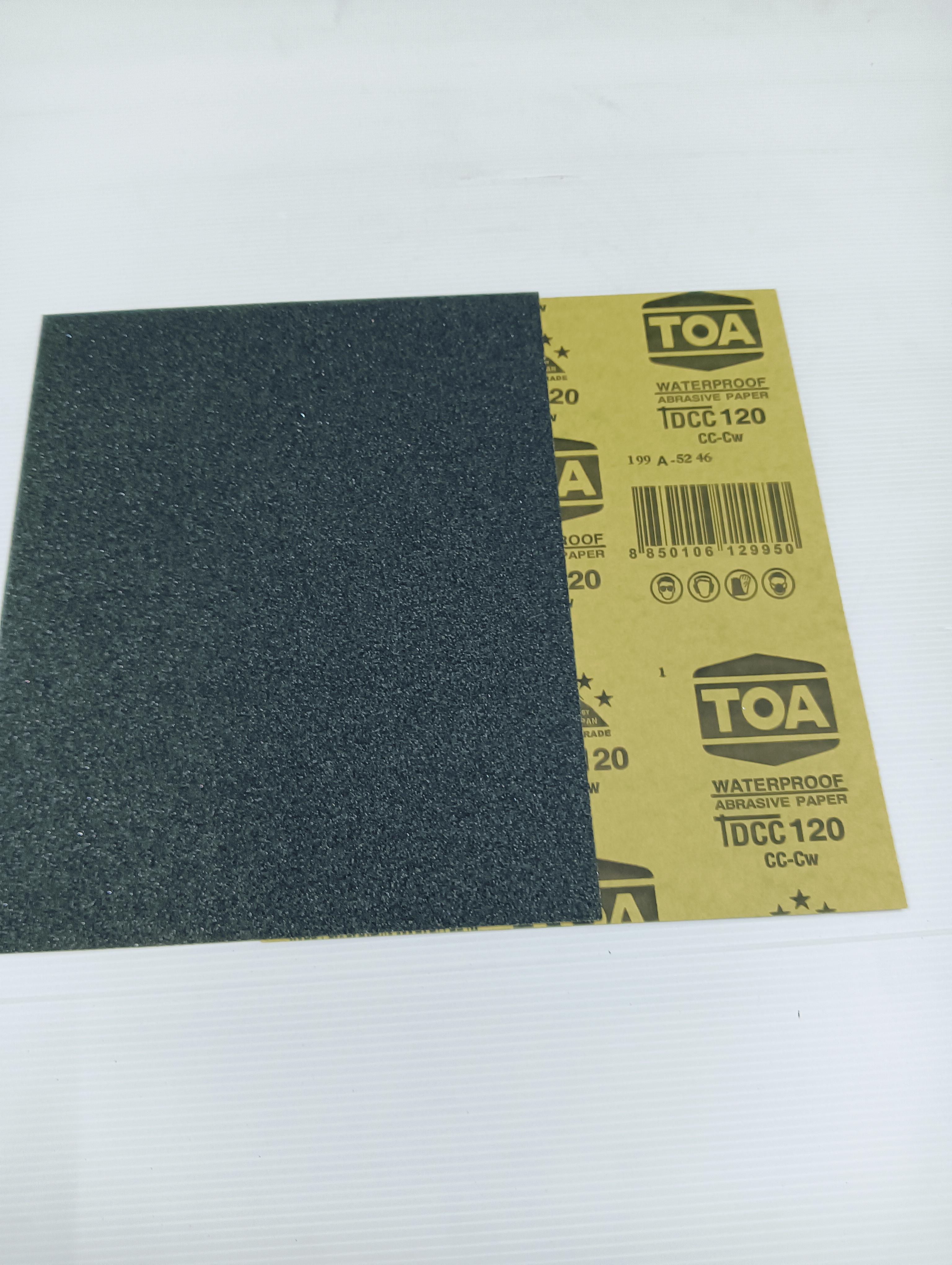 TOA DCC กระดาษทรายน้ำ #120 - ภาพที่ 3