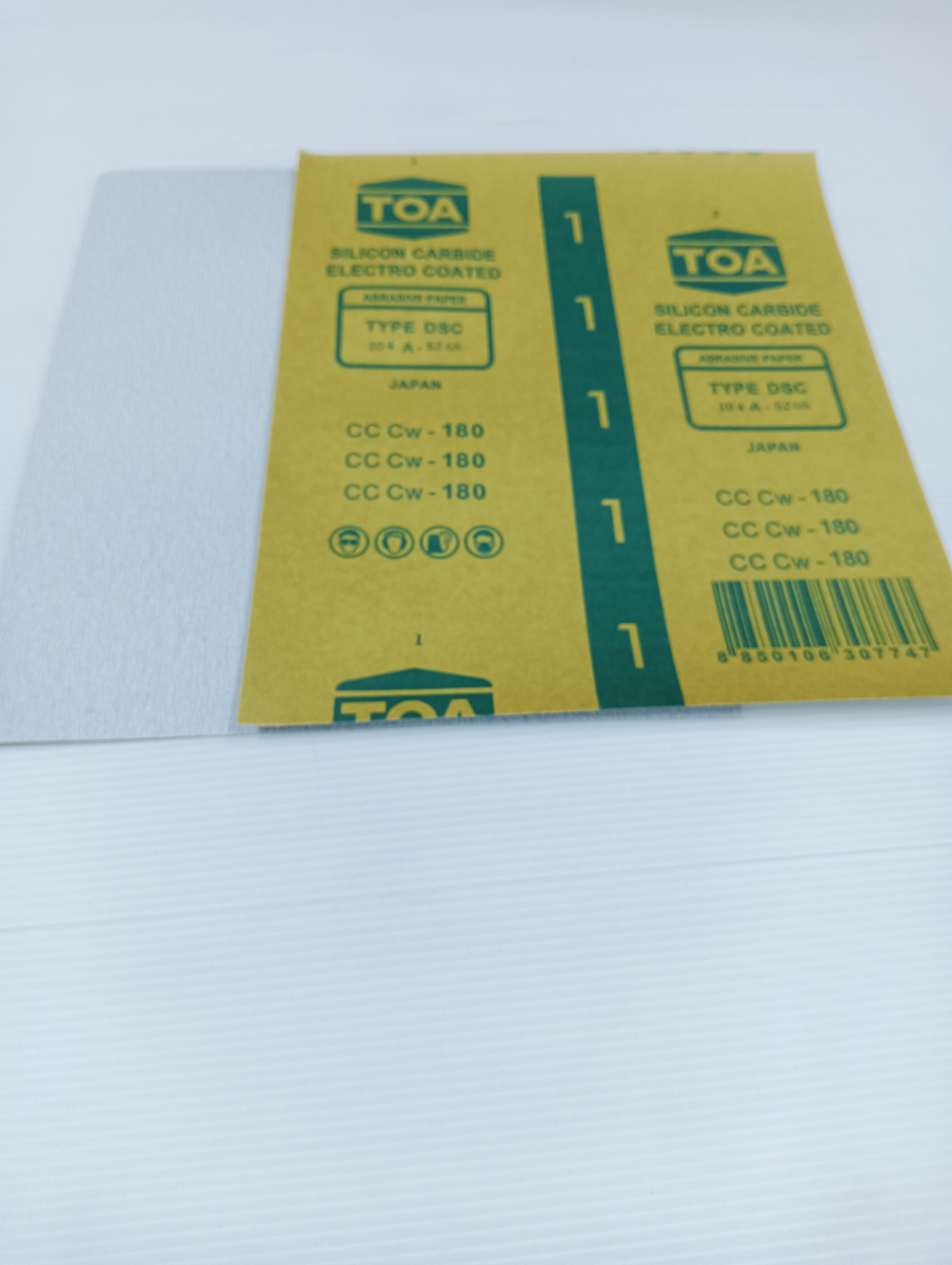 TOA DSCS กระดาษทรายขัดแห้ง #180 - ภาพที่ 3