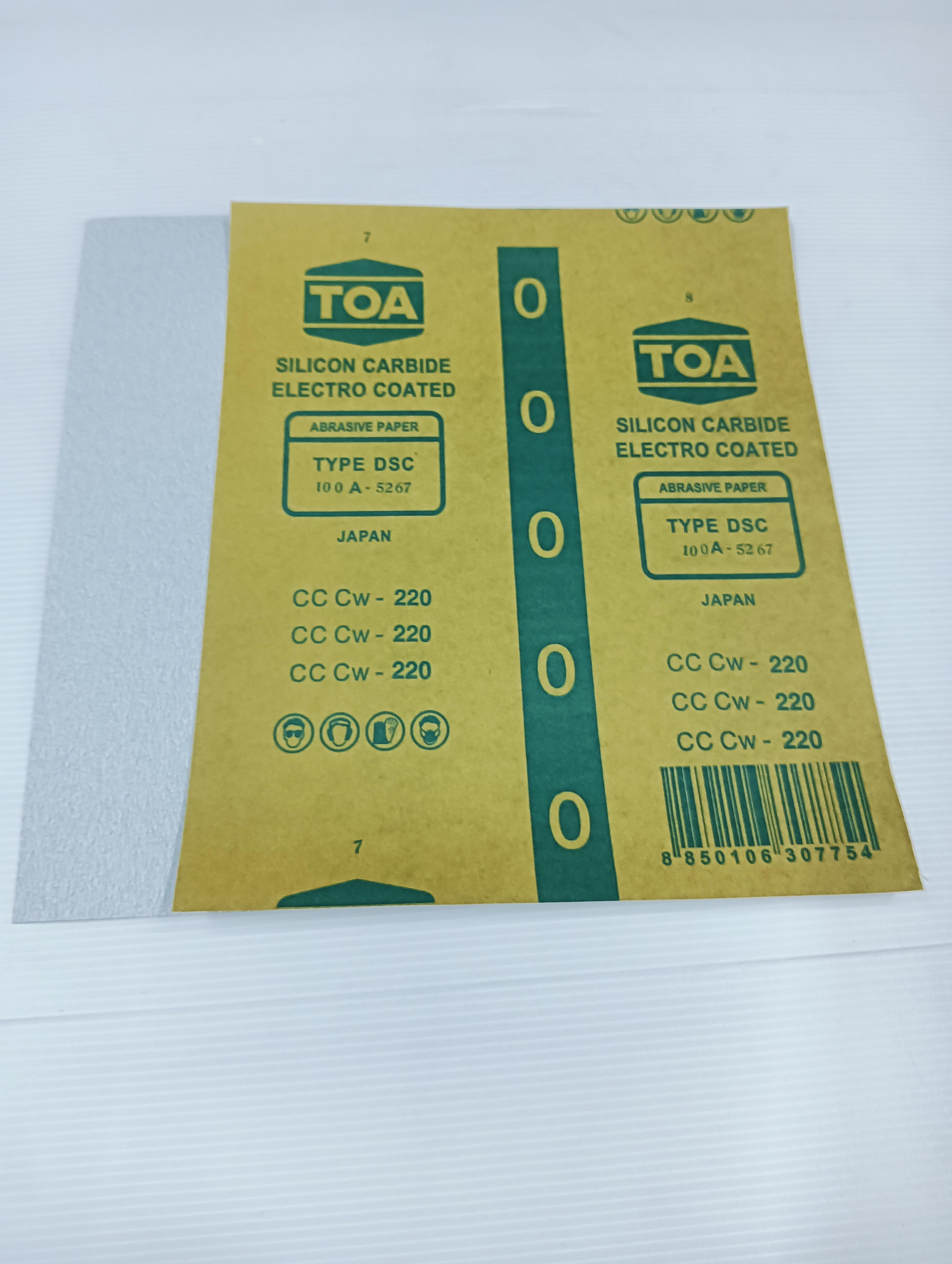 TOA DSCS กระดาษทรายขัดแห้ง #220 - ภาพที่ 3