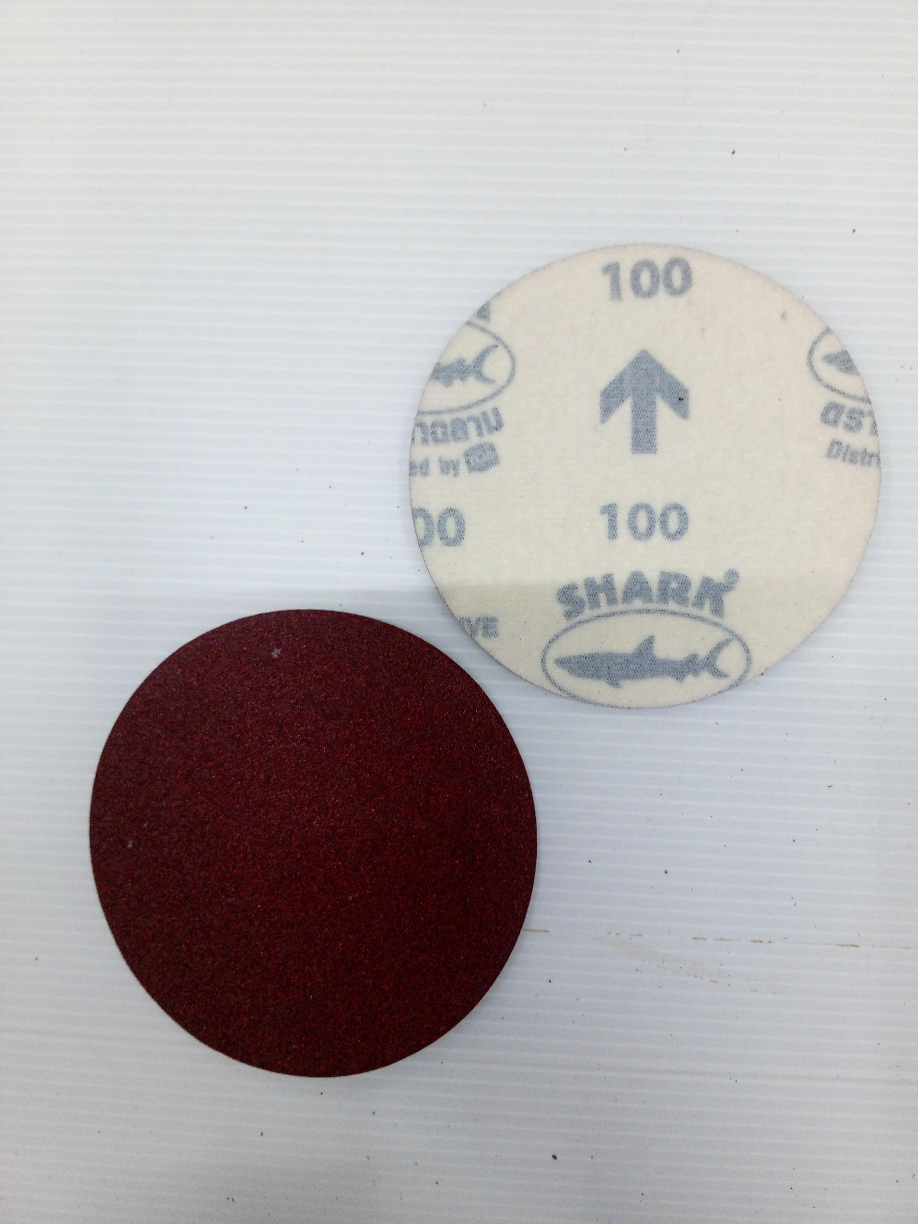 TOA กระดาษทรายกลม #100 SHARK 4นิ้ว แบรนด์ TOA Paint - ฮาร์ดแวร์ ราคา 10 บาท