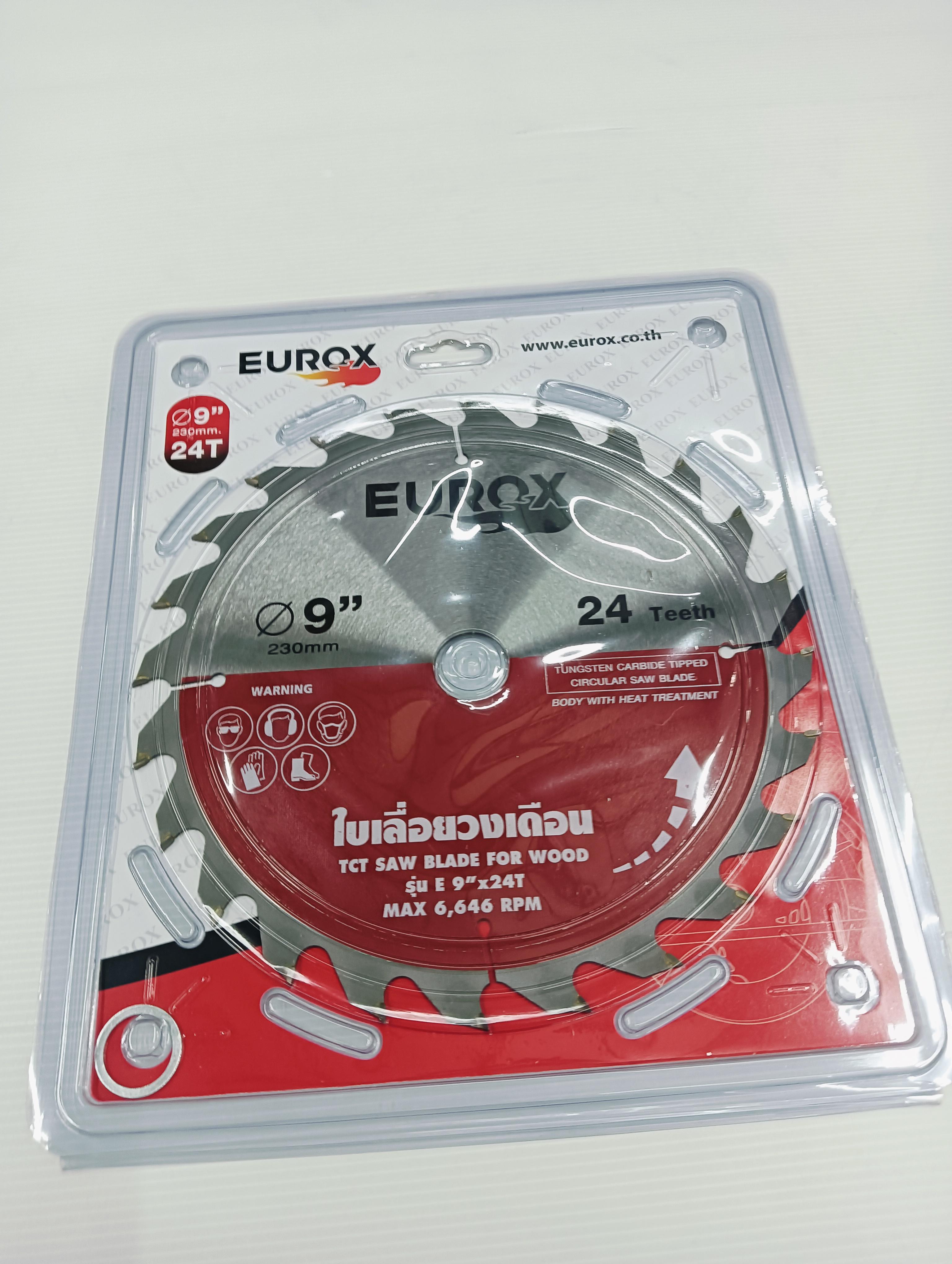EUROX ใบเลื่อยวงเดือน E 9x24T แบรนด์ EUROX - ฮาร์ดแวร์ ราคา 335 บาท