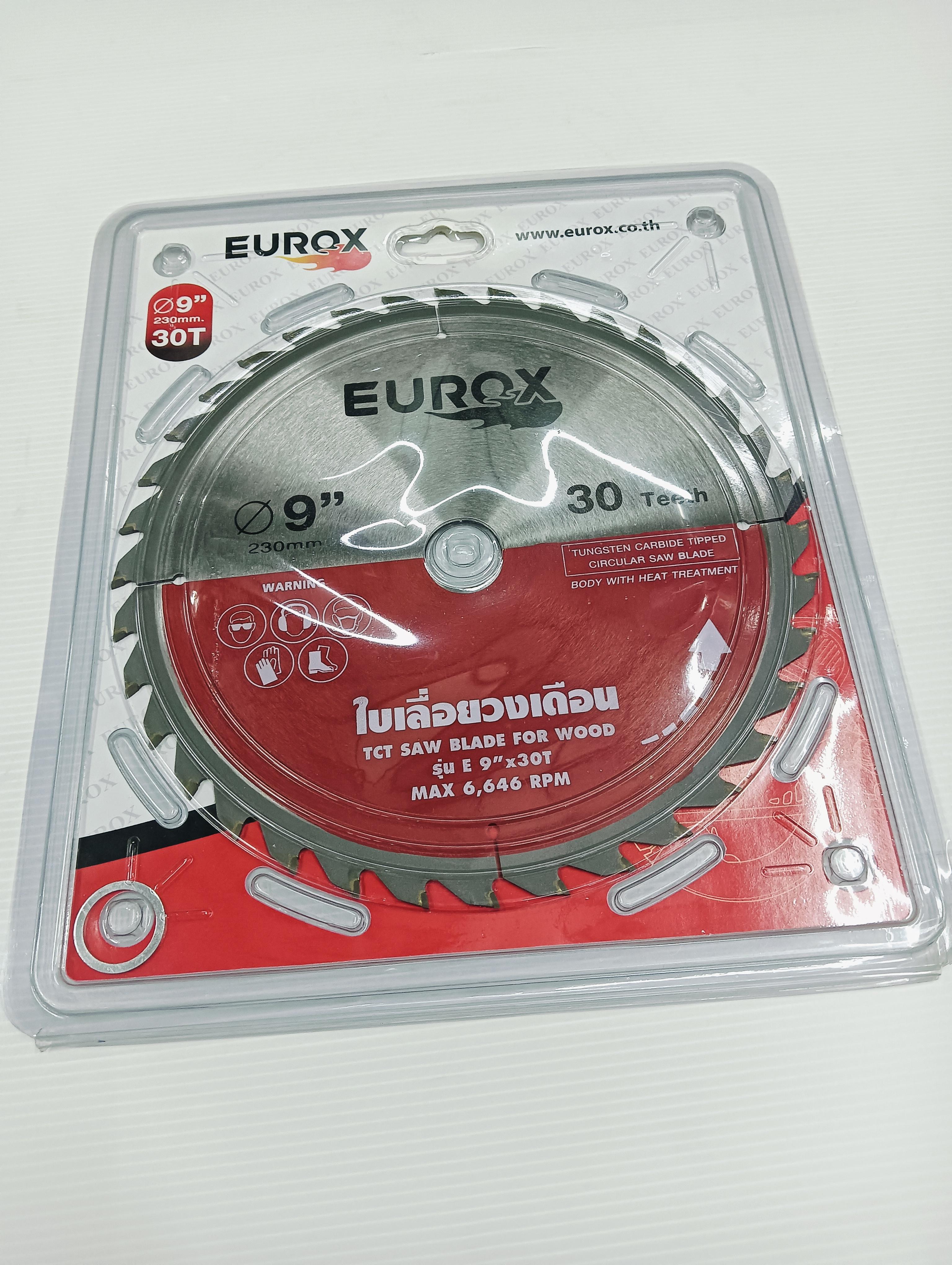 EUROX ใบเลื่อยวงเดือน E 9x30T แบรนด์ EUROX - ฮาร์ดแวร์ ราคา 390 บาท