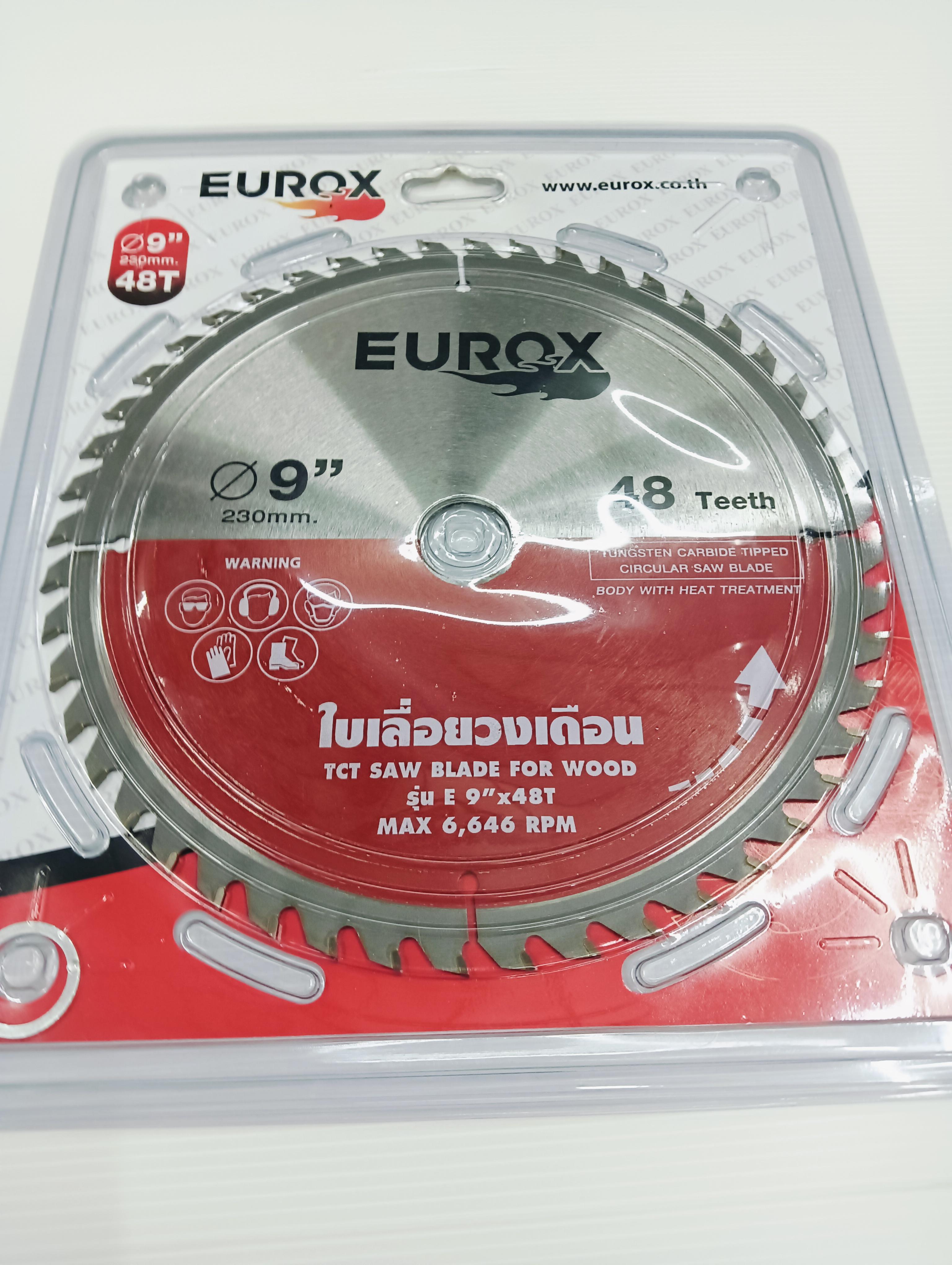 EUROX ใบเลื่อยวงเดือน E 9x48T แบรนด์ EUROX - ฮาร์ดแวร์ ราคา 470 บาท