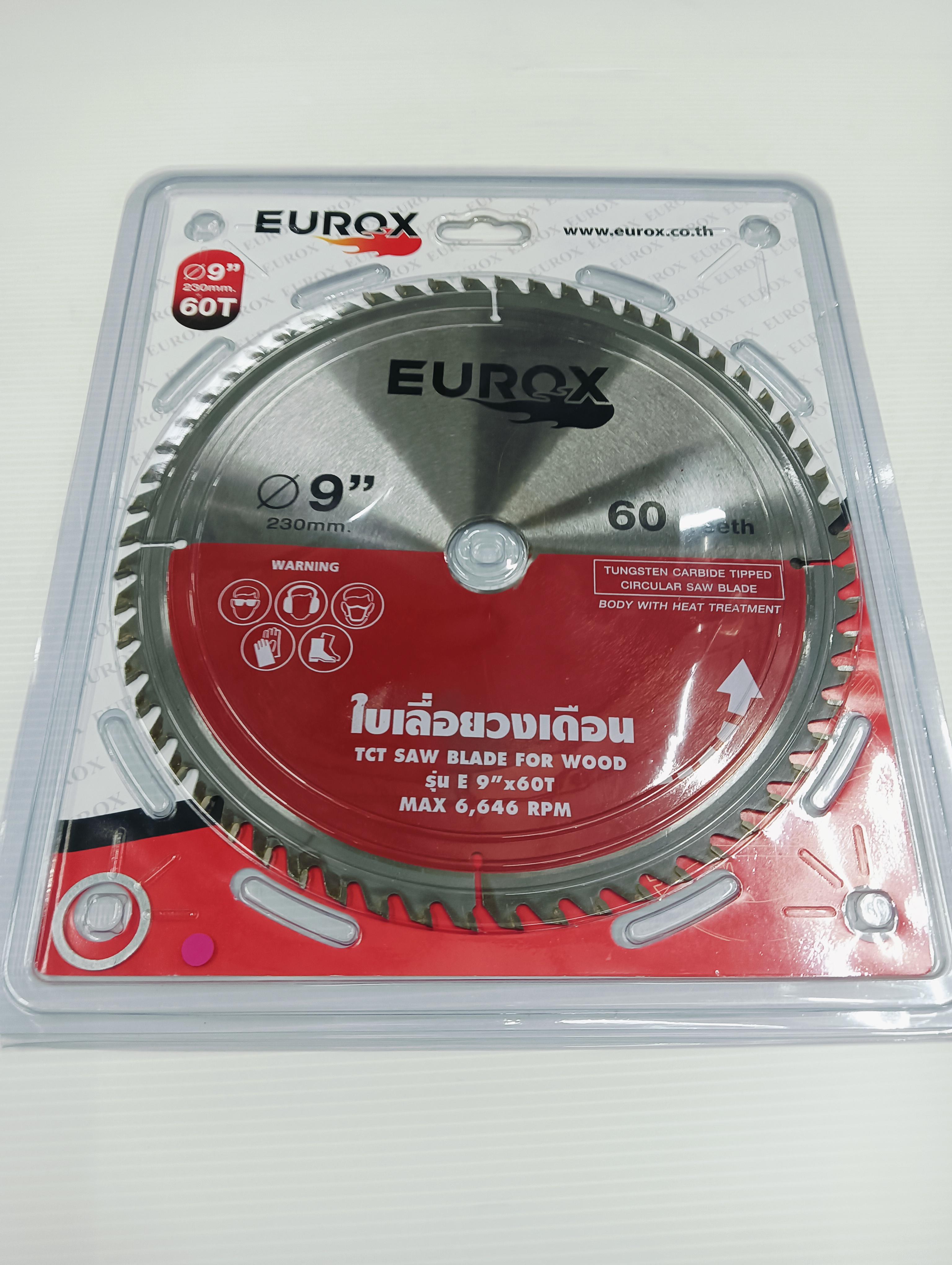 EUROX ใบเลื่อยวงเดือน E 9x60T แบรนด์ EUROX - ฮาร์ดแวร์ ราคา 535 บาท