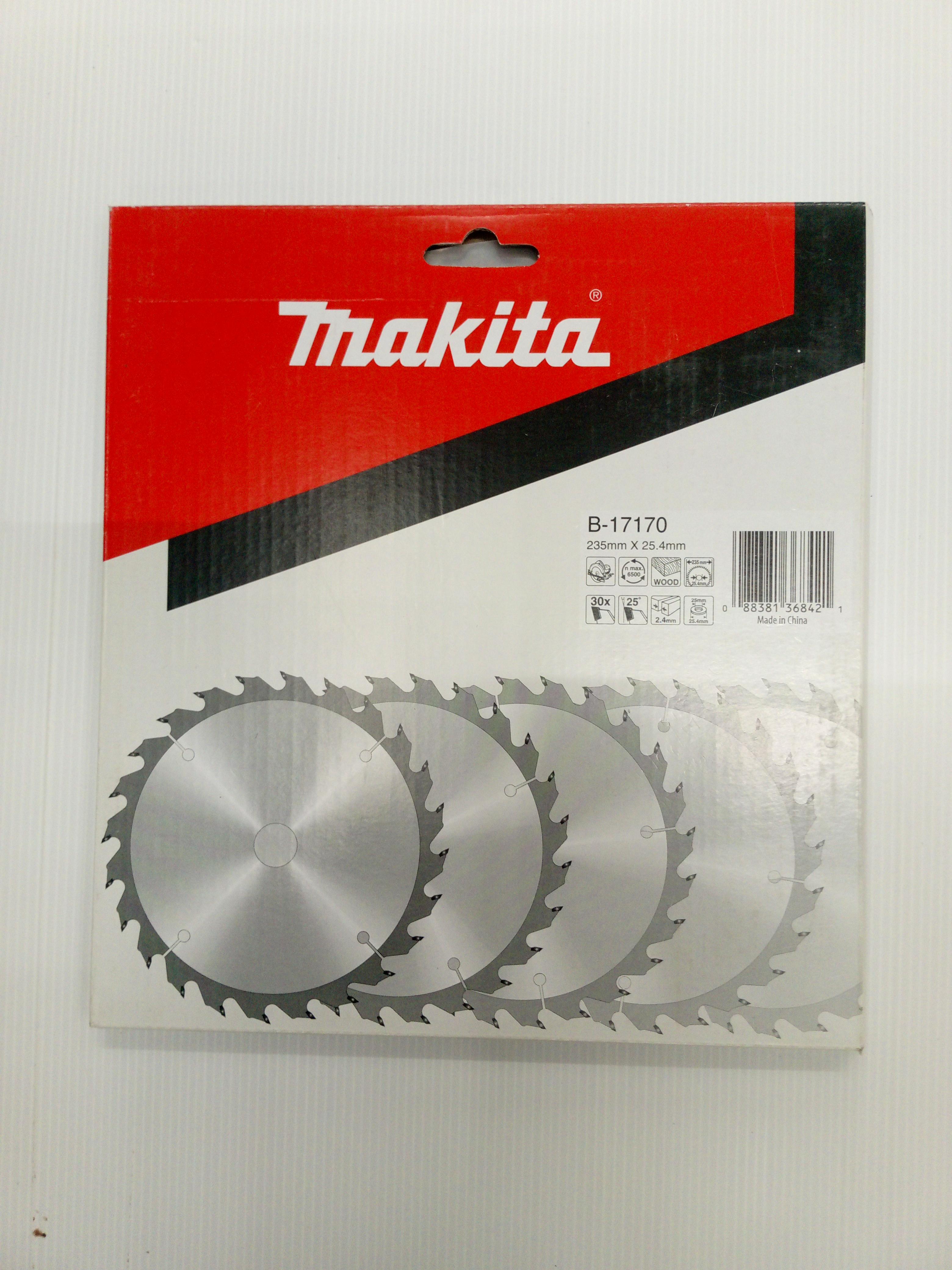MAKITA ใบเลื่อยวงเดือน 235MM 9*30T (B-17170) แบรนด์ MAKITA - ฮาร์ดแวร์ ราคา 460 บาท