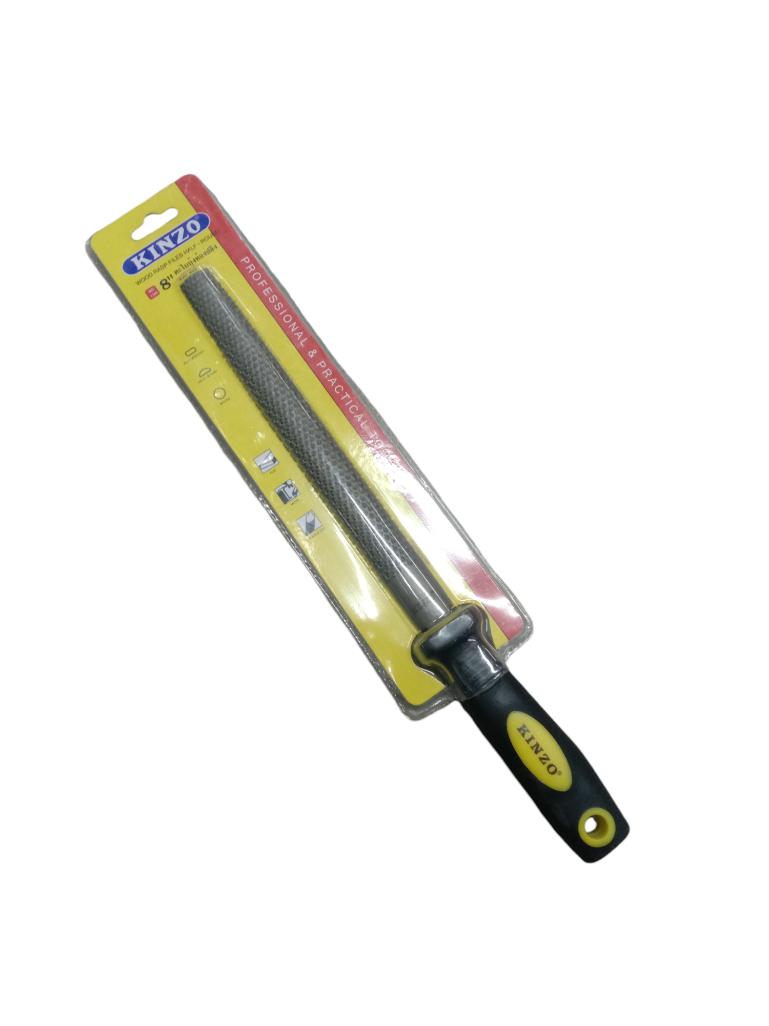 ตะไบพร้อมด้าม บุ้งท้องปลิง 1700-8 KZ-000156 แบรนด์ KSD - ฮาร์ดแวร์ ราคา 129 บาท