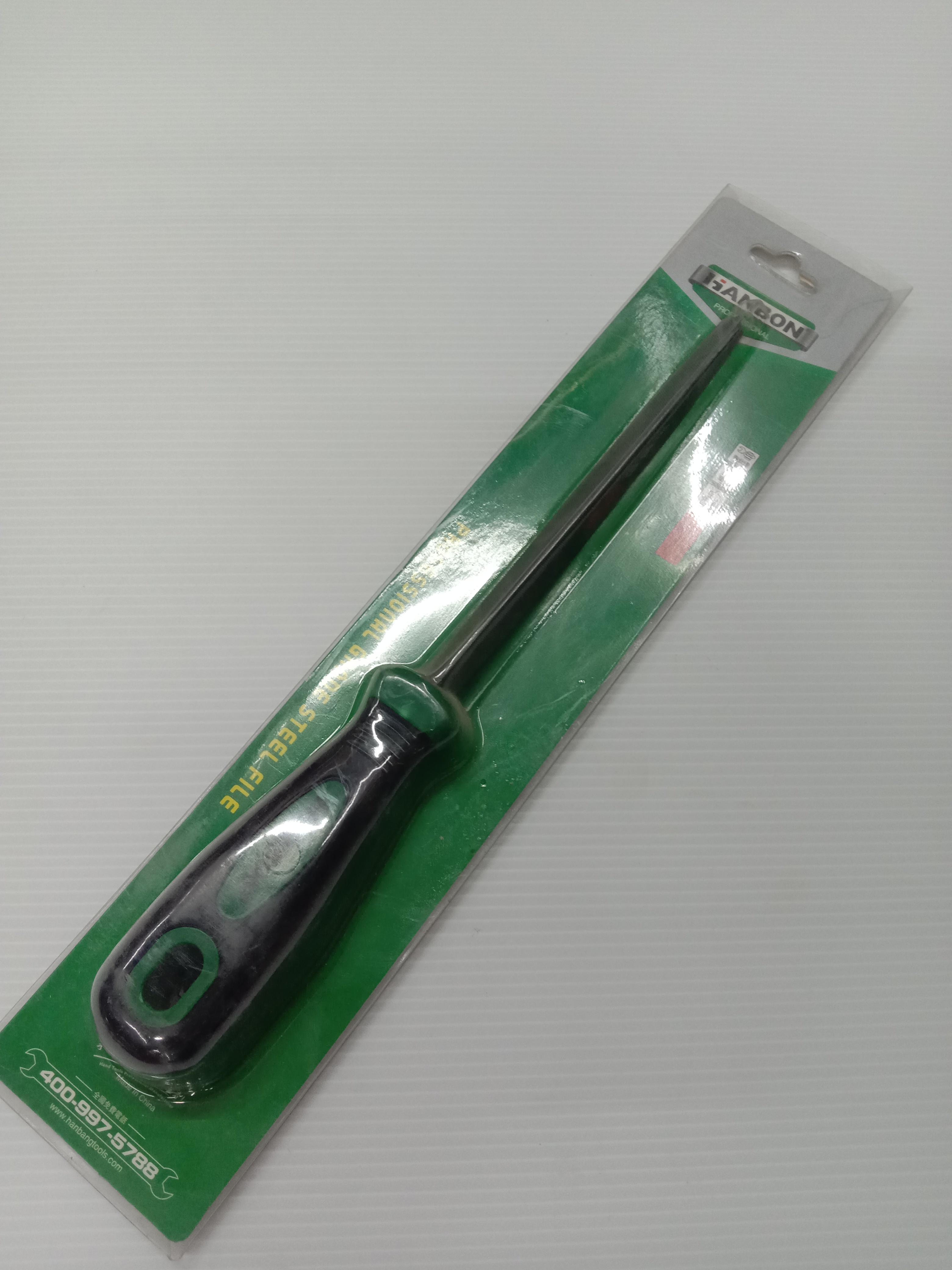 ตะไบสามเหลี่ยมพร้อมด้าม 6นิ้ว HB-271406 แบรนด์ KSD - ฮาร์ดแวร์ ราคา 105 บาท