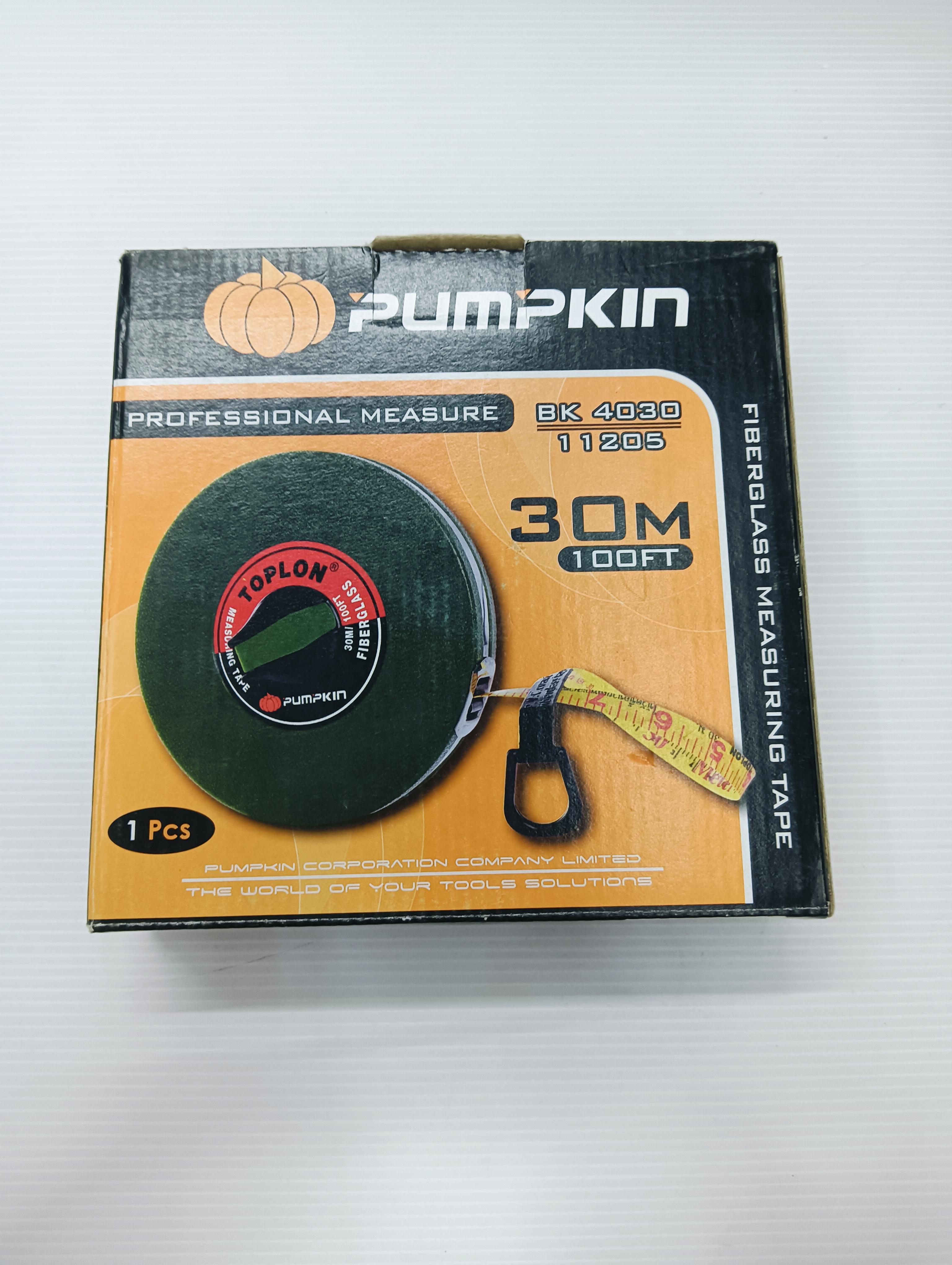 PUMPKIN เทปวัดที่TOPLON 30 เมตร BK-3013 แบรนด์ PUMPKIN - ฮาร์ดแวร์ ราคา 320 บาท