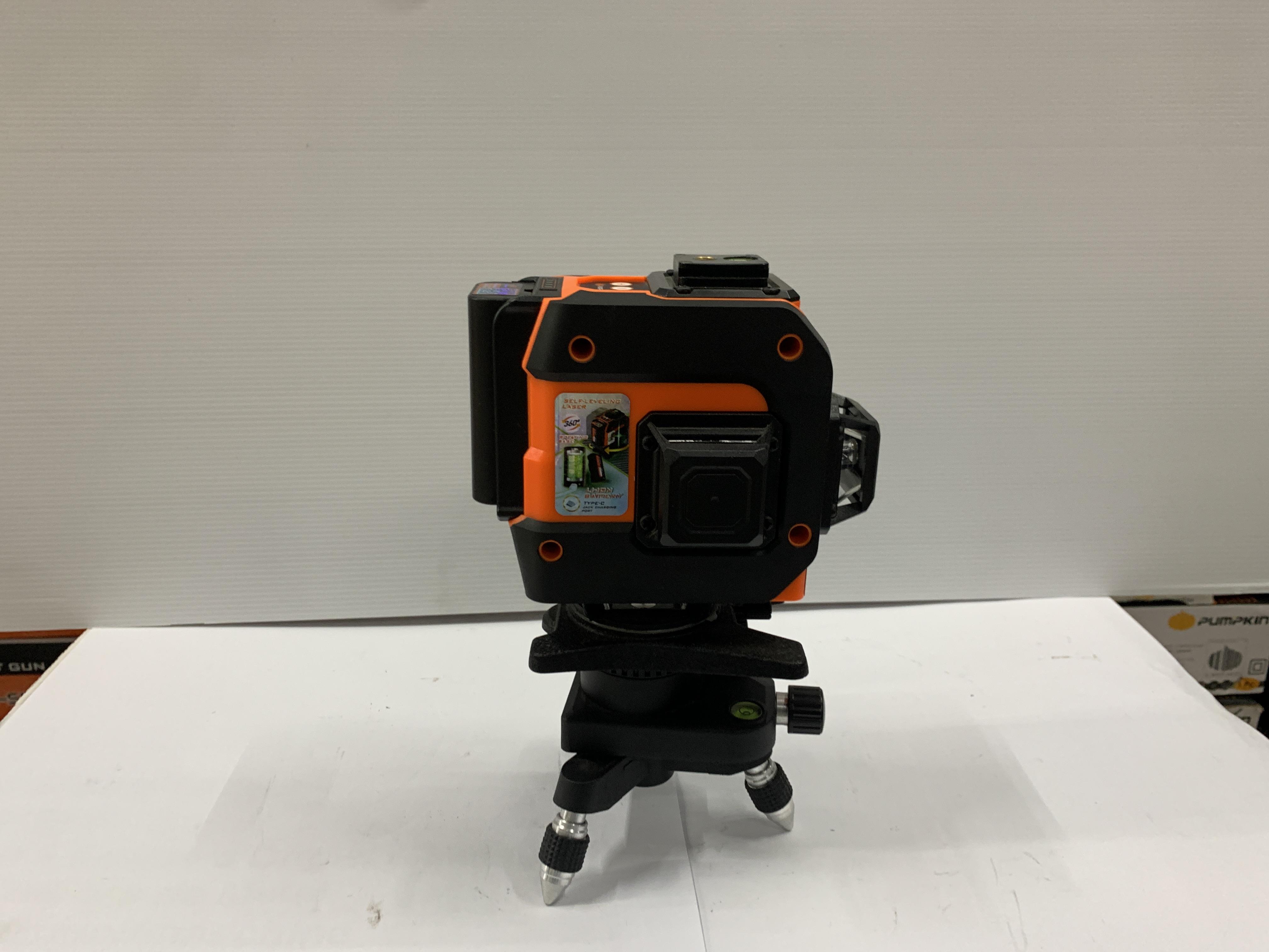 PUMPKIN เครื่องวัดระดับเลเซอร์ 3D 12เส้น[แสงเขียว]  PTT-3D12LSG แบรนด์ PUMPKIN - ฮาร์ดแวร์ ราคา 4,370 บาท