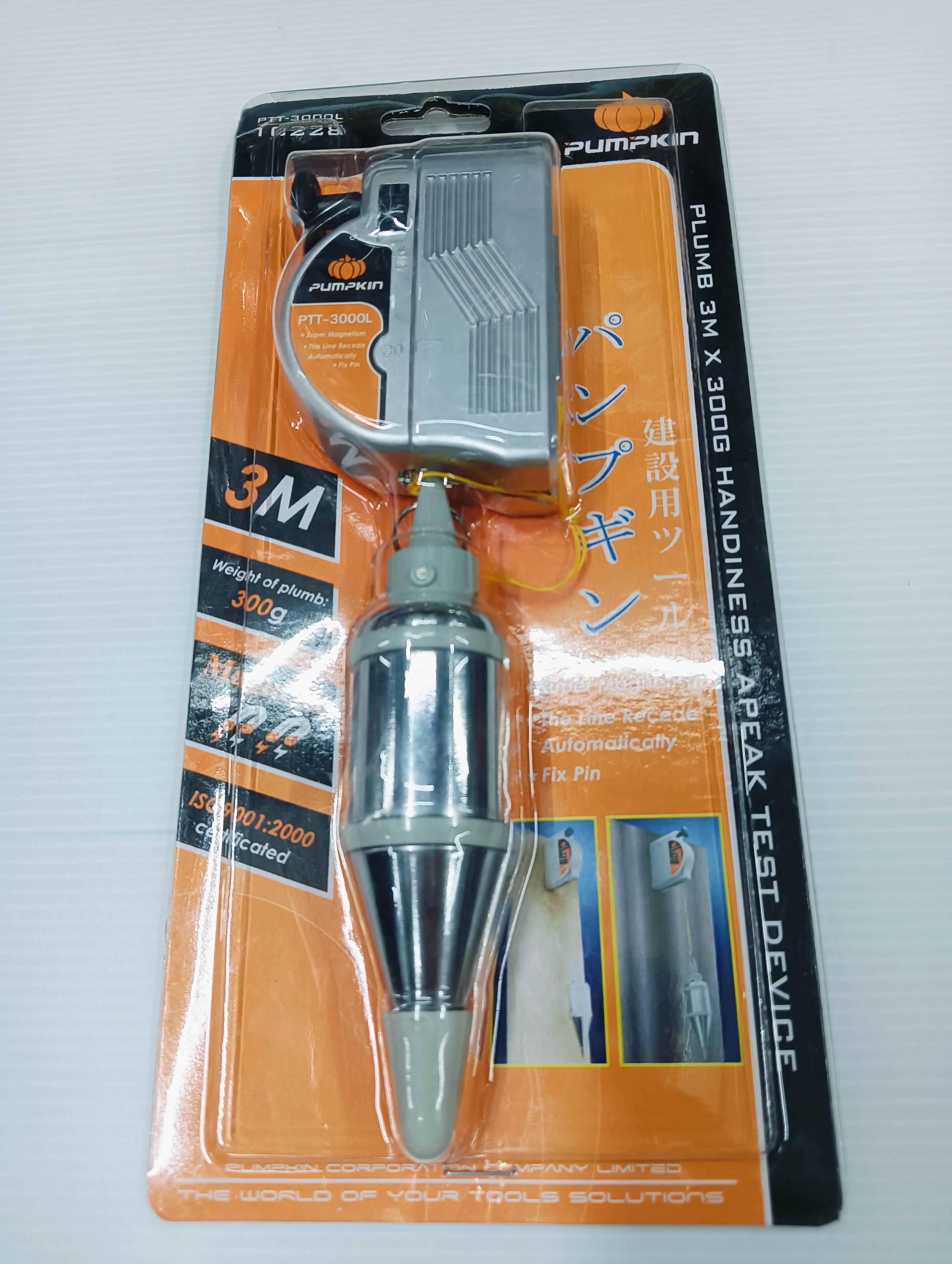 PUMPKIN ลูกดิ่ง 300 กรัมX 3ม.แม่เหล็ก แบรนด์ PUMPKIN - ฮาร์ดแวร์ ราคา 269 บาท