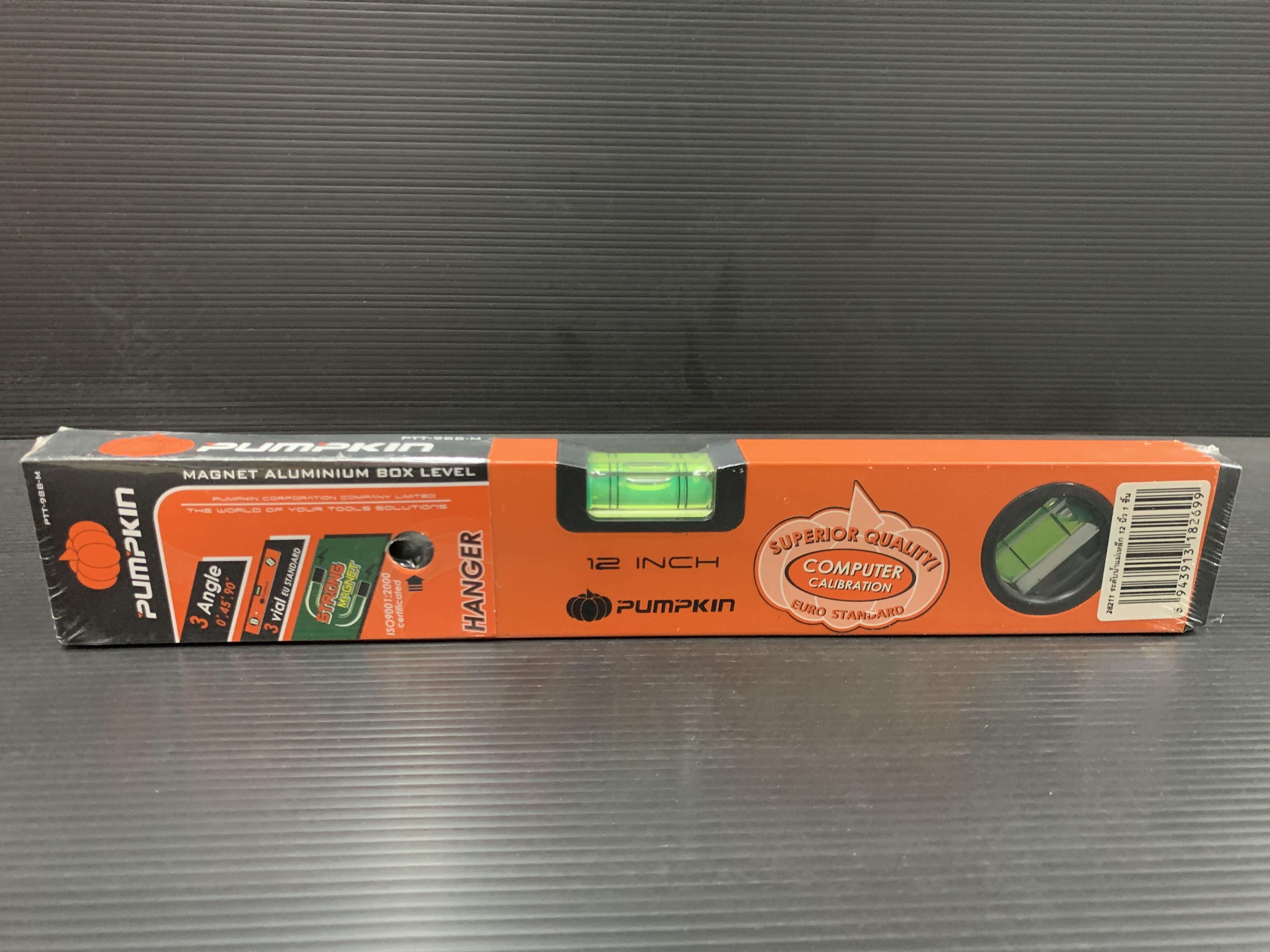 PUMPKIN ระดับน้ำ รุ่นแม่เหล็ก 98B-MT12 12นิ้ว แบรนด์ PUMPKIN - ฮาร์ดแวร์ ราคา 159 บาท