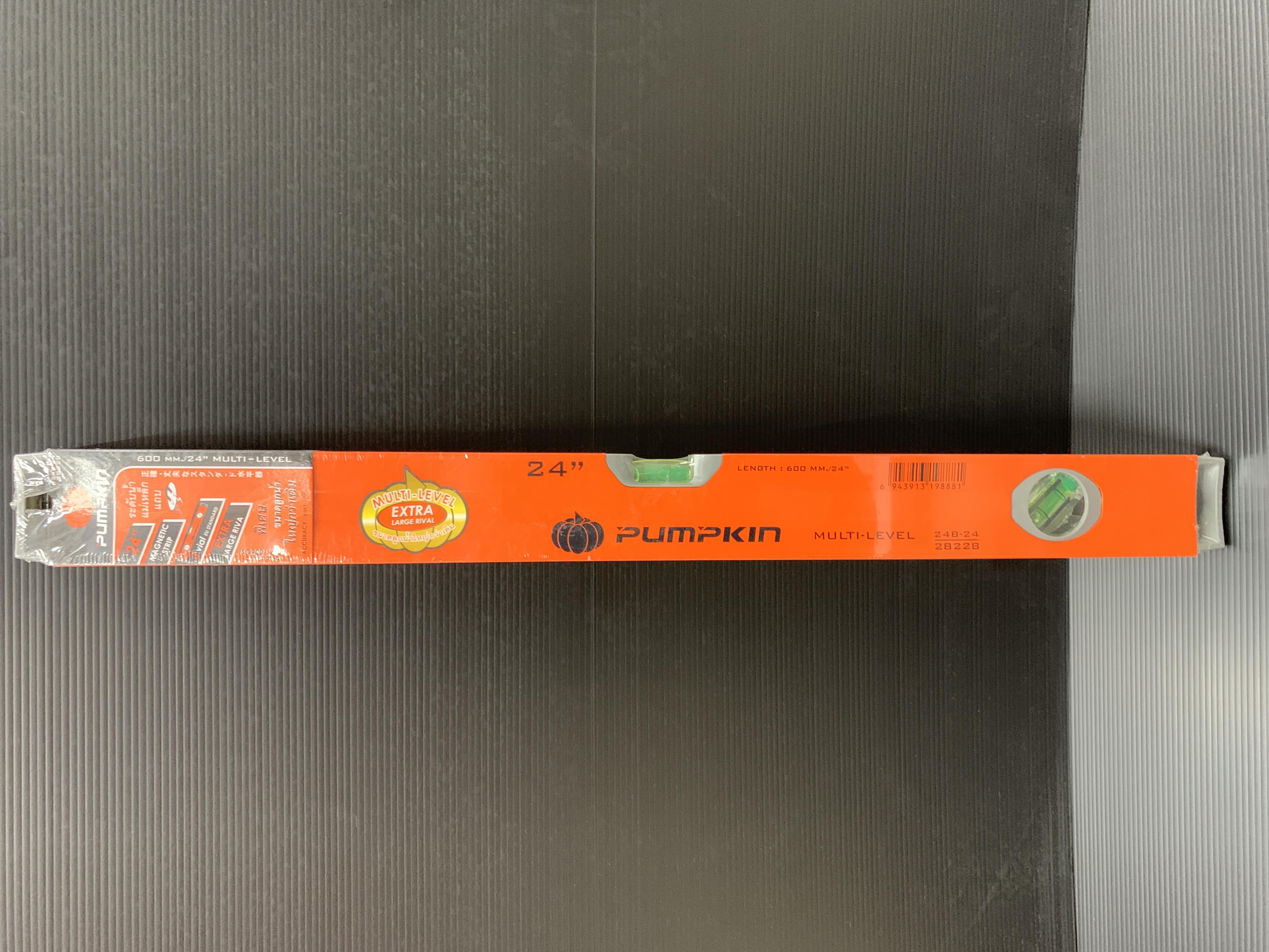 PUMPKIN ระดับน้ำแม่เหล็กแถบ 24B-24 28228 24นิ้ว แบรนด์ PUMPKIN - ฮาร์ดแวร์ ราคา 245 บาท