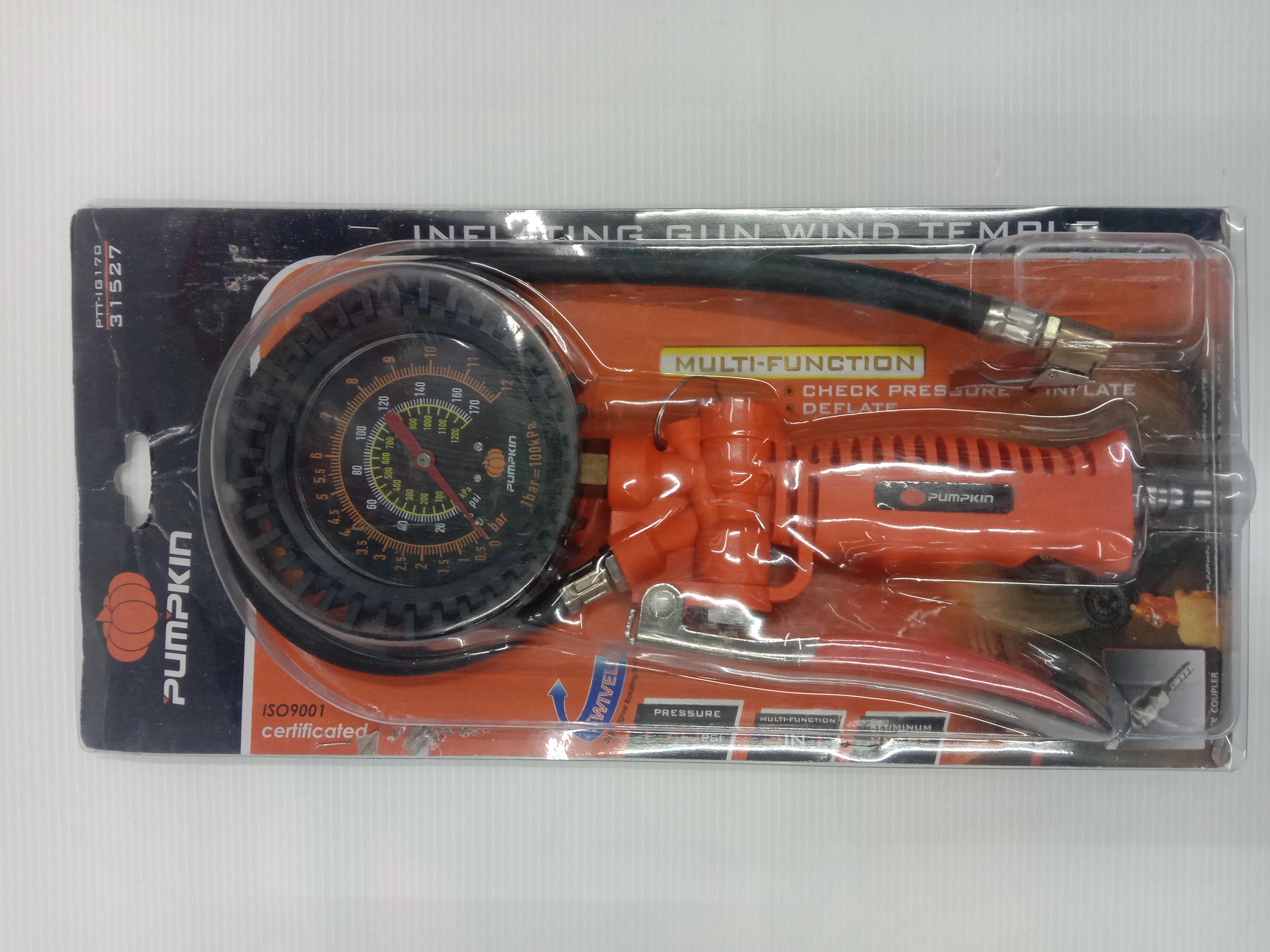 PUMPKIN ปืนเติมลม 3in1 เกจ์วัด 170 PSI PTT-IG170 แบรนด์ PUMPKIN - ฮาร์ดแวร์ ราคา 590 บาท