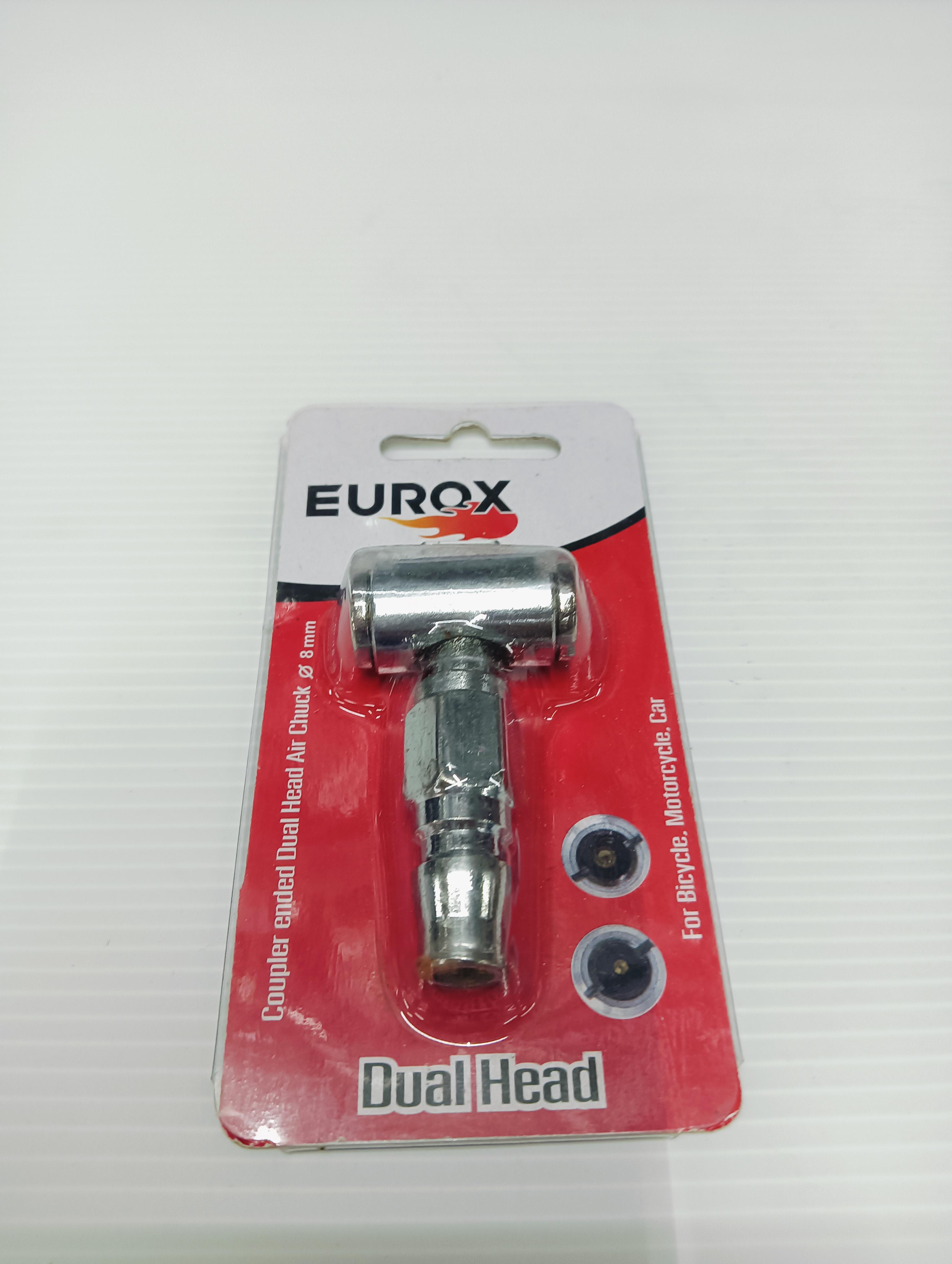 EUROX หัวเติมลมสั้น 2 ทาง แบรนด์ EUROX - ฮาร์ดแวร์ ราคา 115 บาท