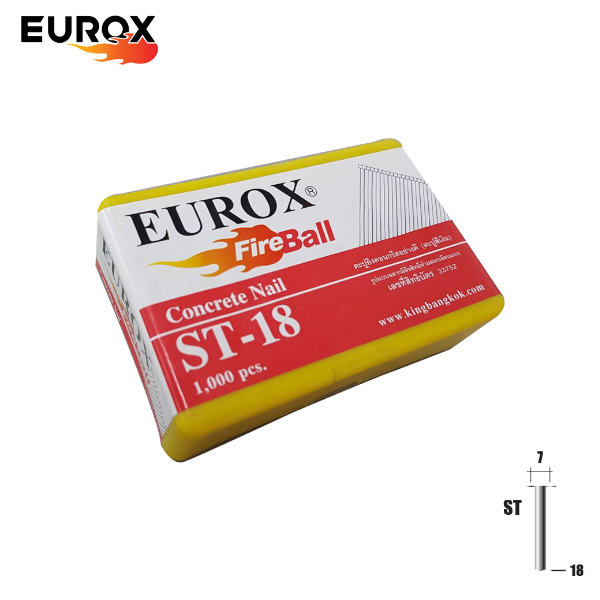 EUROX ตะปู ST18 แบรนด์ EUROX - ฮาร์ดแวร์ ราคา 165 บาท