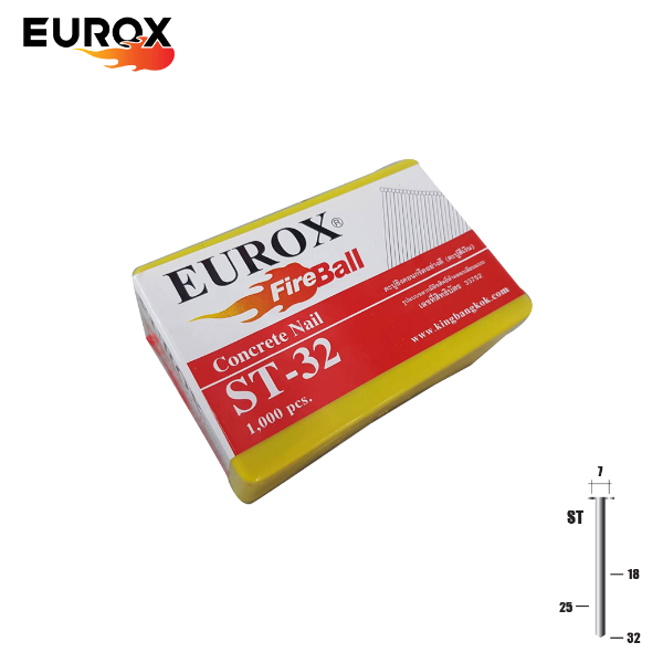 EUROX ตะปู ST32 แบรนด์ EUROX - ฮาร์ดแวร์ ราคา 210 บาท