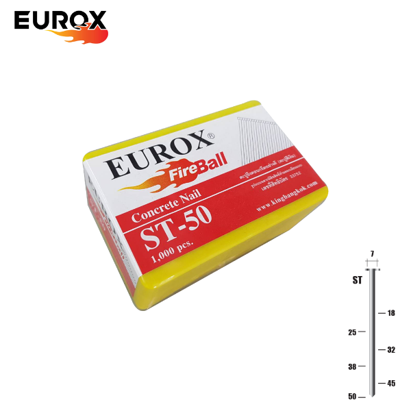 EUROX ตะปู ST50 แบรนด์ EUROX - ฮาร์ดแวร์ ราคา 240 บาท