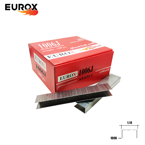 EUROX ตะปูยิงขาคู่ 1006J แบรนด์ EUROX - ฮาร์ดแวร์ ราคา 59 บาท