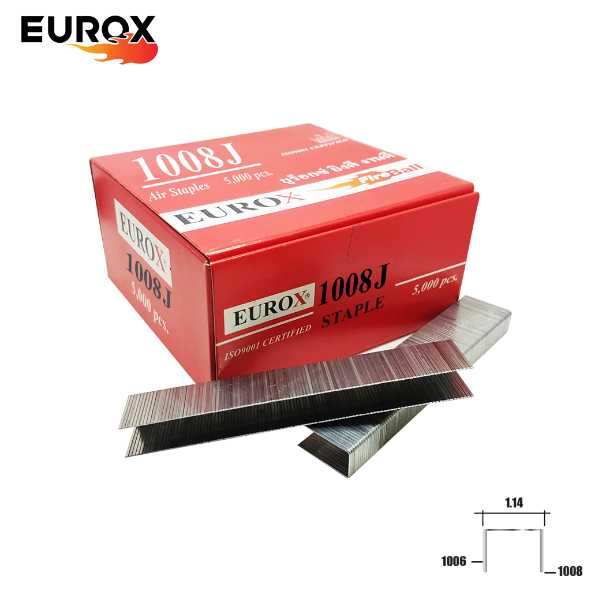 EUROX ตะปูยิงขาคู่ 1008J แบรนด์ EUROX - ฮาร์ดแวร์ ราคา 65 บาท