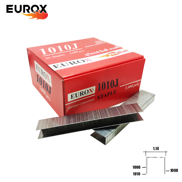 EUROX ตะปูยิงขาคู่ 1010J แบรนด์ EUROX - ฮาร์ดแวร์ ราคา 70 บาท