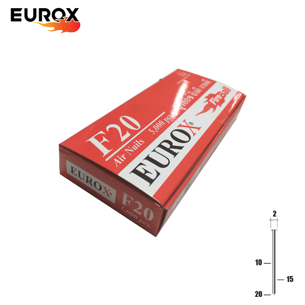 EUROX ตะปูยิงไม้ F20 แบรนด์ EUROX - ฮาร์ดแวร์ ราคา 79 บาท
