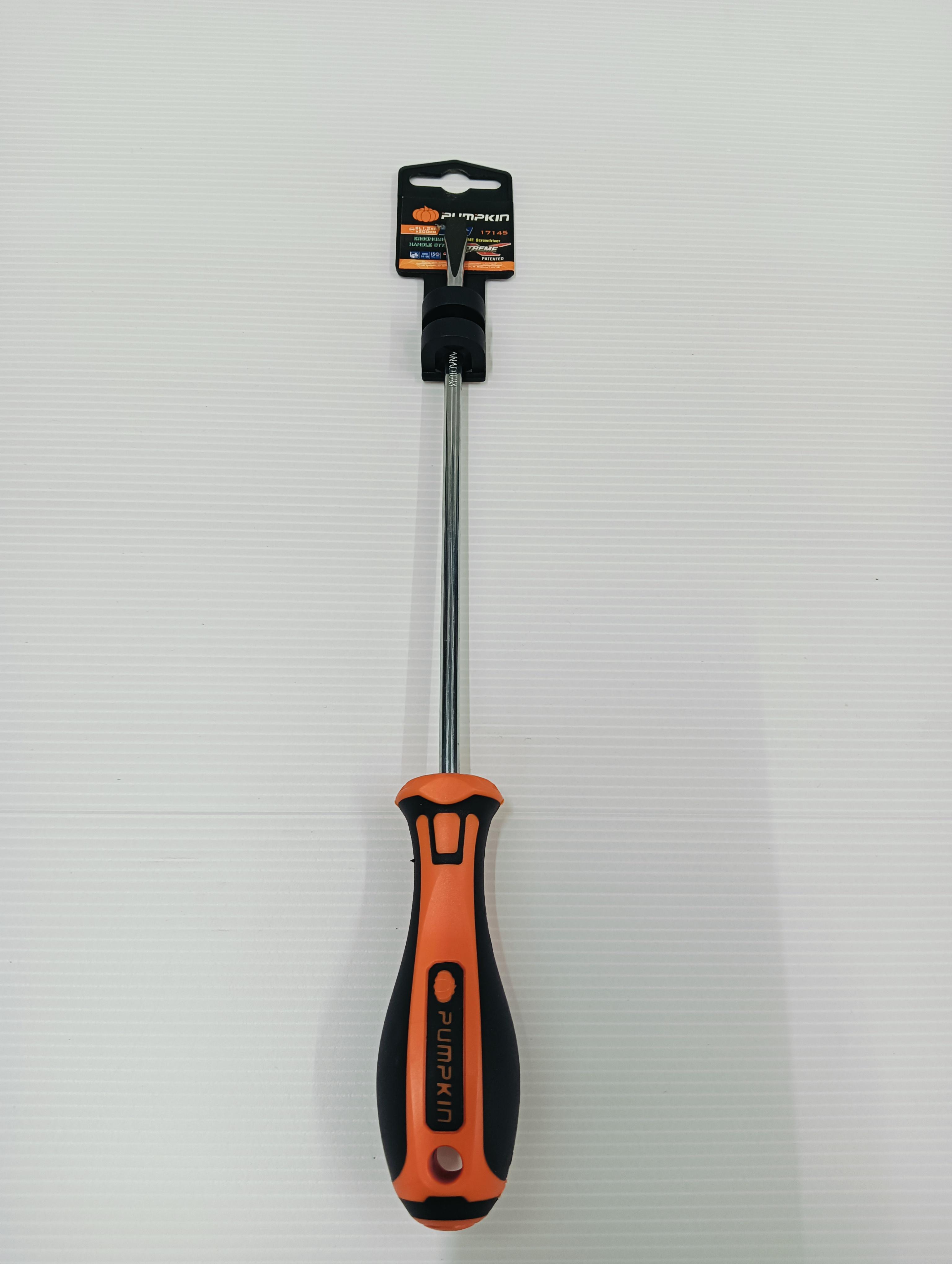PUMPKIN ไขควงด้ามยาง รุ่น XTREME SL1.0x6x200mm(-) แบรนด์ PUMPKIN - ฮาร์ดแวร์ ราคา 70 บาท