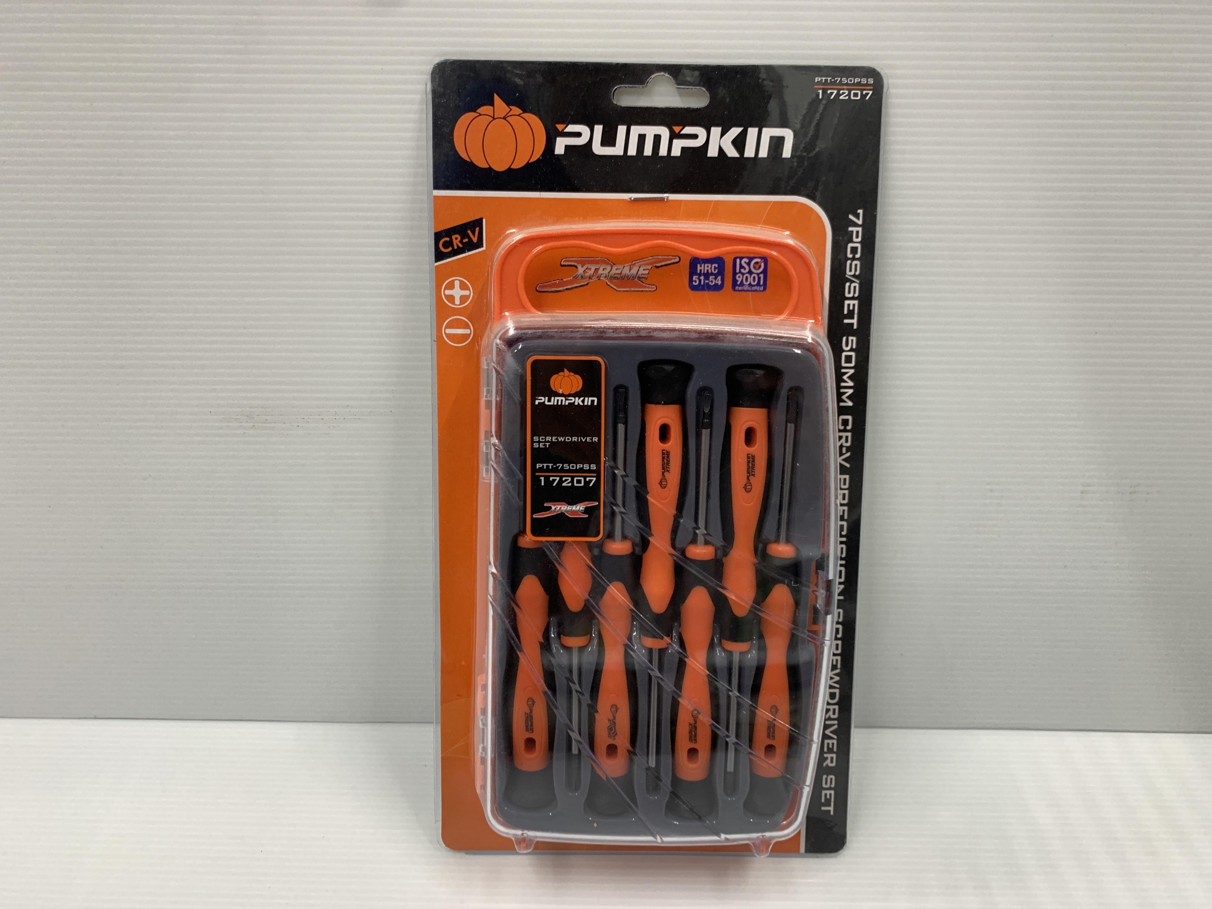 PUMPKIN ชุดไขควงจิ๋วยาว50mm CR-V 7ตัว/ชุด PTT-750PSS แบรนด์ PUMPKIN - ฮาร์ดแวร์ ราคา 215 บาท