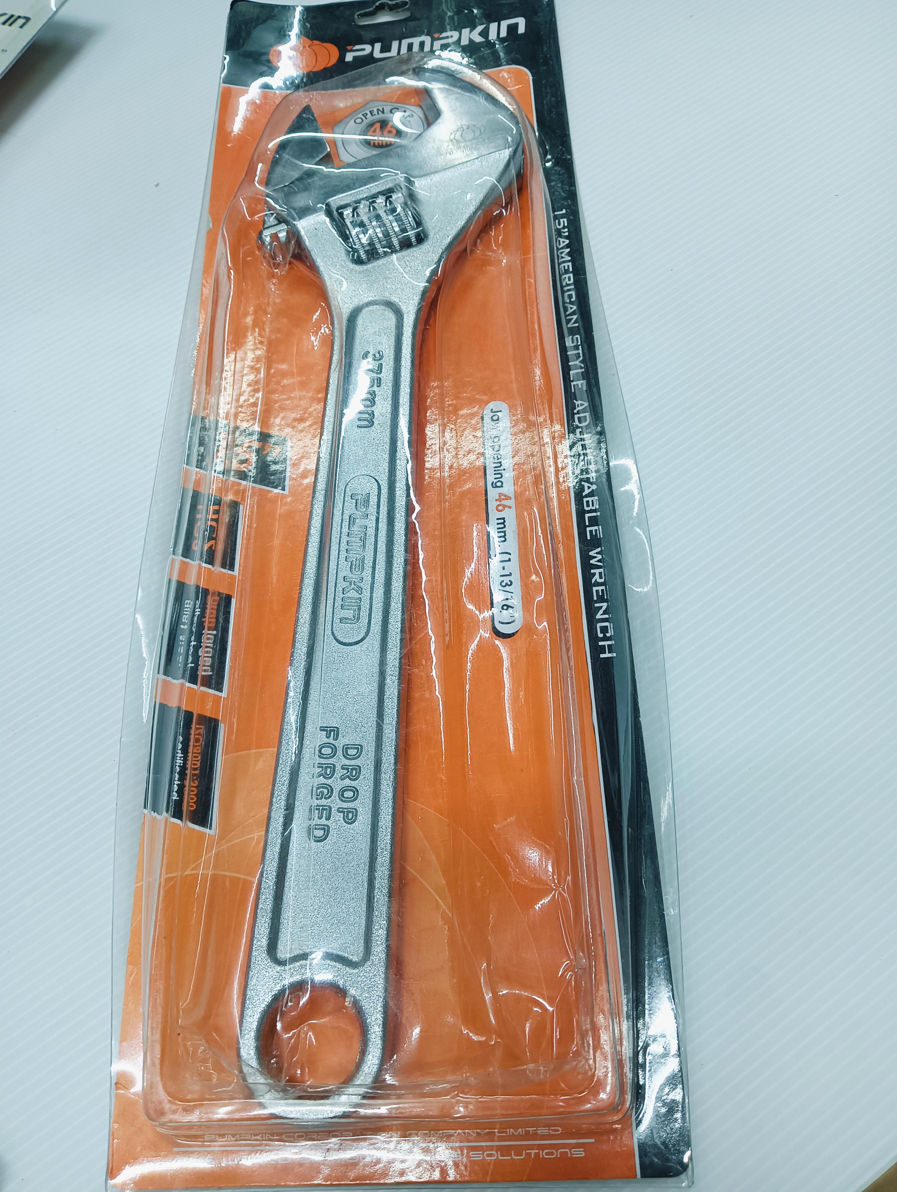 PUMPKIN กุญแจเลื่อน American Style 15 แบรนด์ PUMPKIN - ฮาร์ดแวร์ ราคา 580 บาท