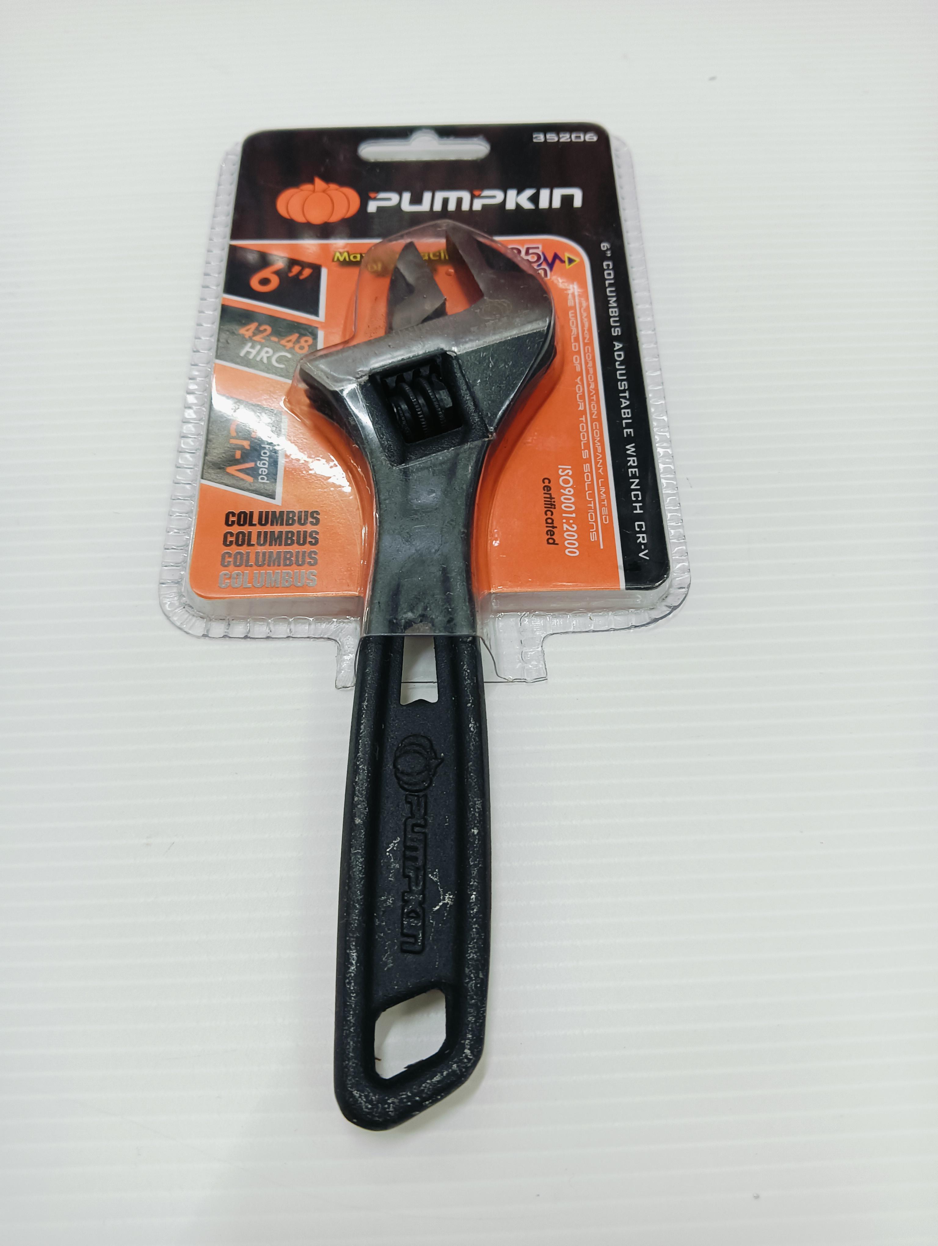 PUMPKIN กุญแจเลื่อน Cr-V COLUMBUS 6 แบรนด์ PUMPKIN - ฮาร์ดแวร์ ราคา 165 บาท