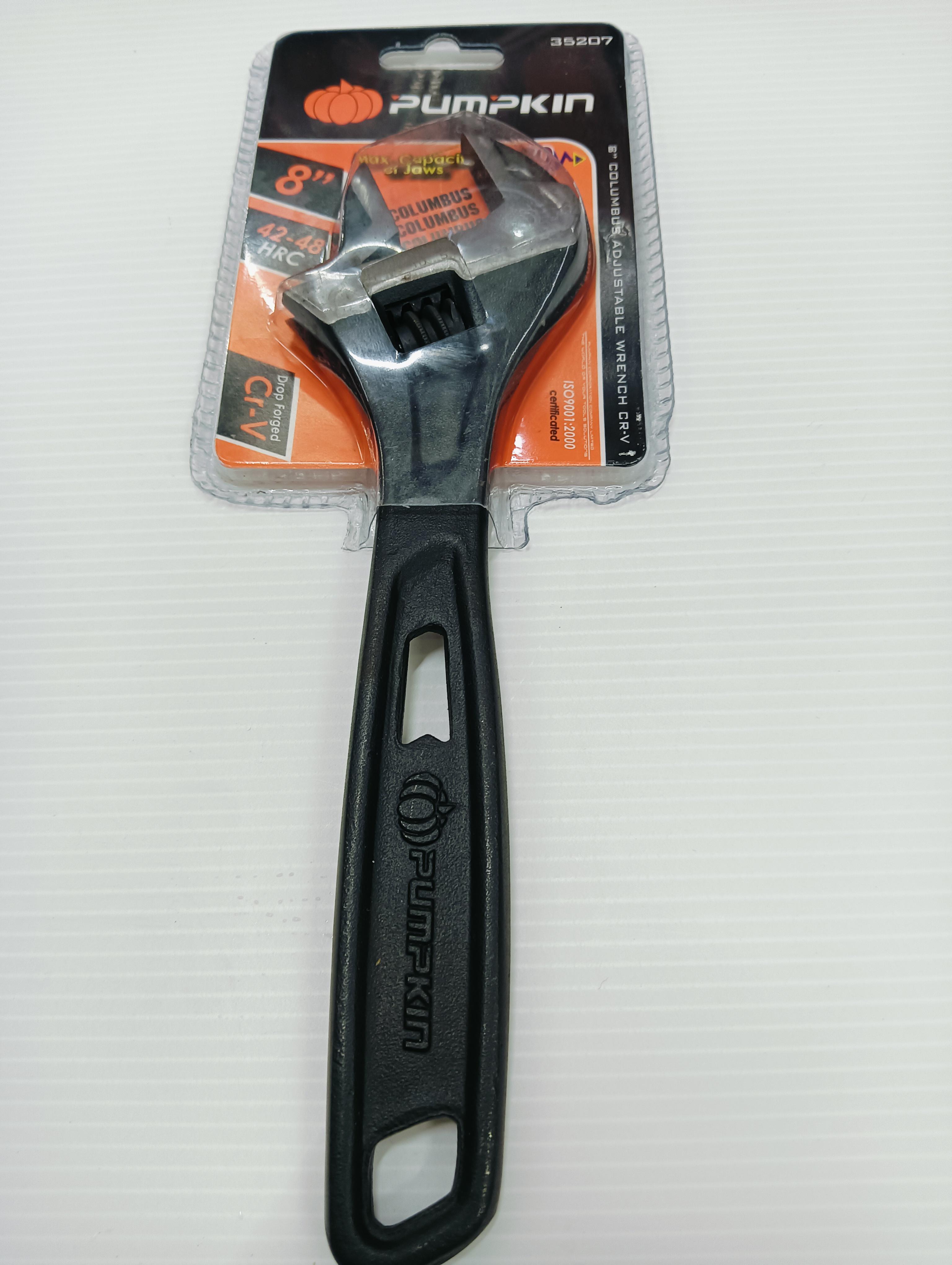 PUMPKIN กุญแจเลื่อน Cr-V COLUMBUS 8 แบรนด์ PUMPKIN - ฮาร์ดแวร์ ราคา 230 บาท