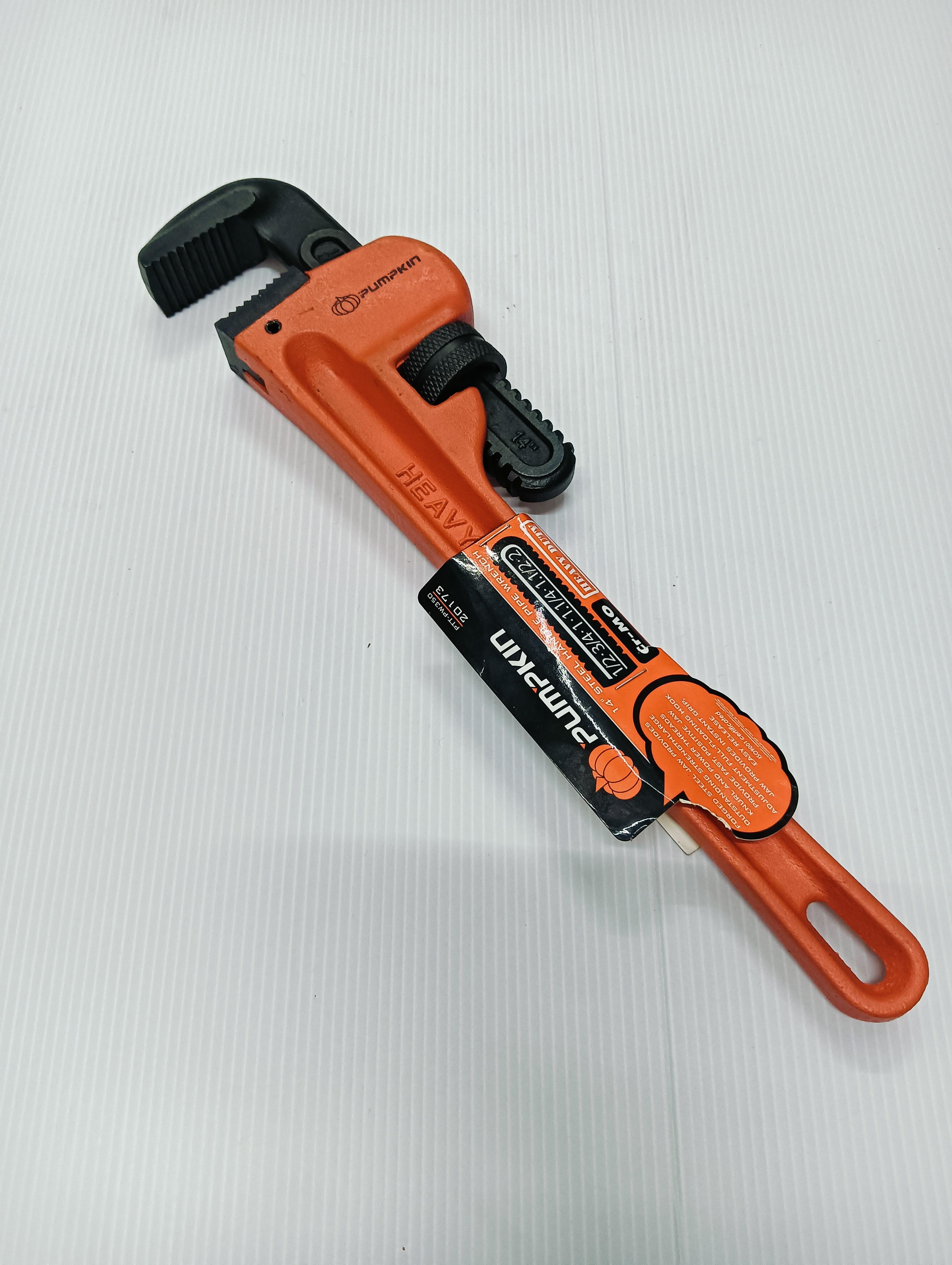 PUMPKIN ประแจจับแป็ปขาเดี่ยวCR-MO 14 HEAVY DUTY PTT-PW350 แบรนด์ PUMPKIN - ฮาร์ดแวร์ ราคา 369 บาท