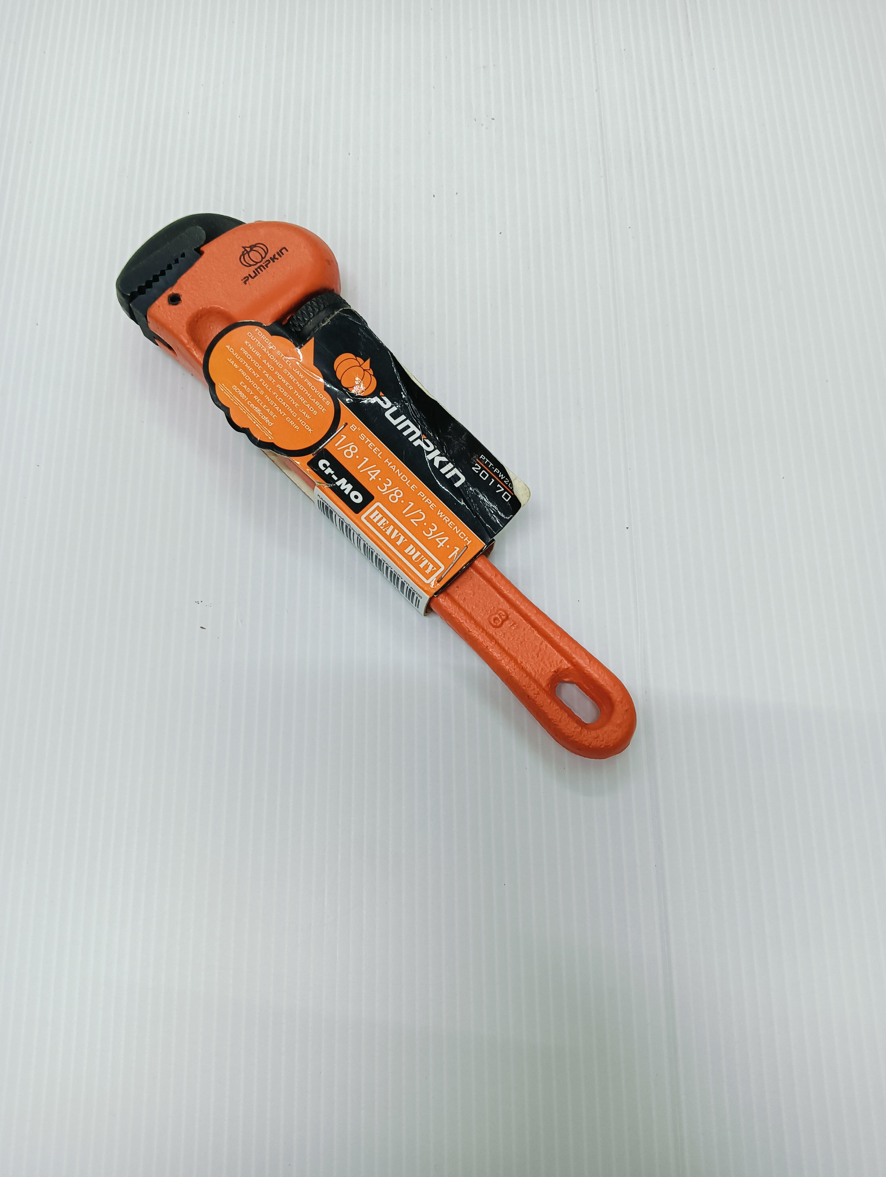 PUMPKIN ประแจจับแป็ปขาเดี่ยวCR-MO 8 HEAVY DUTY PTT-PW200 แบรนด์ PUMPKIN - ฮาร์ดแวร์ ราคา 175 บาท