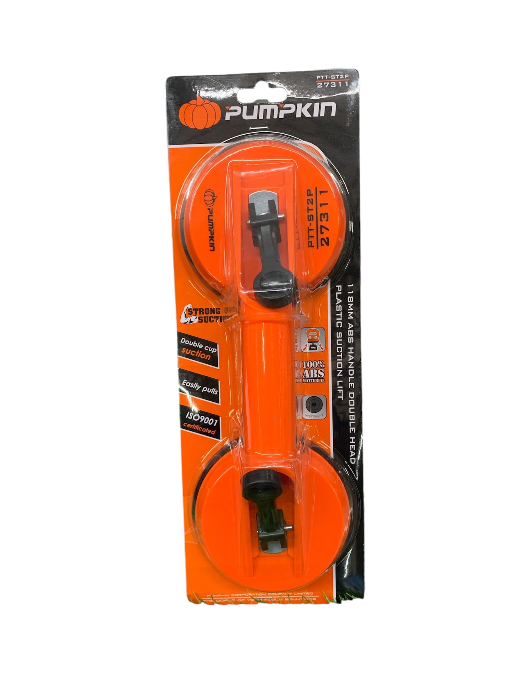 PUMPKIN ตัวดูดกระจก118mm. 2ถ้วย ด้ามABS PTT-ST2P แบรนด์ PUMPKIN - ฮาร์ดแวร์ ราคา 209 บาท