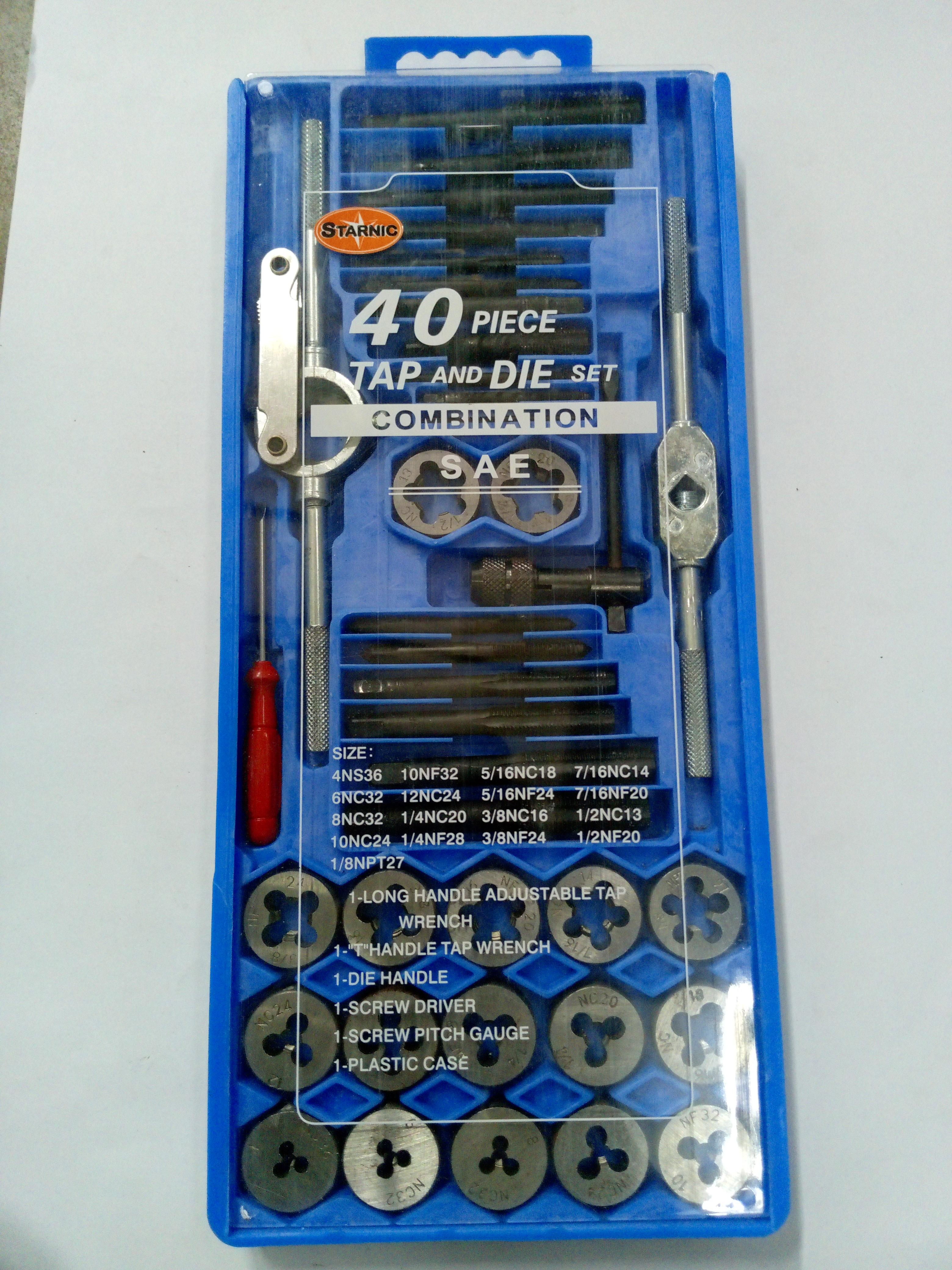 ชุดต๊าป 40ชิ้น KSD KSN-094SAE แบรนด์ KSD - ฮาร์ดแวร์ ราคา 1,420 บาท