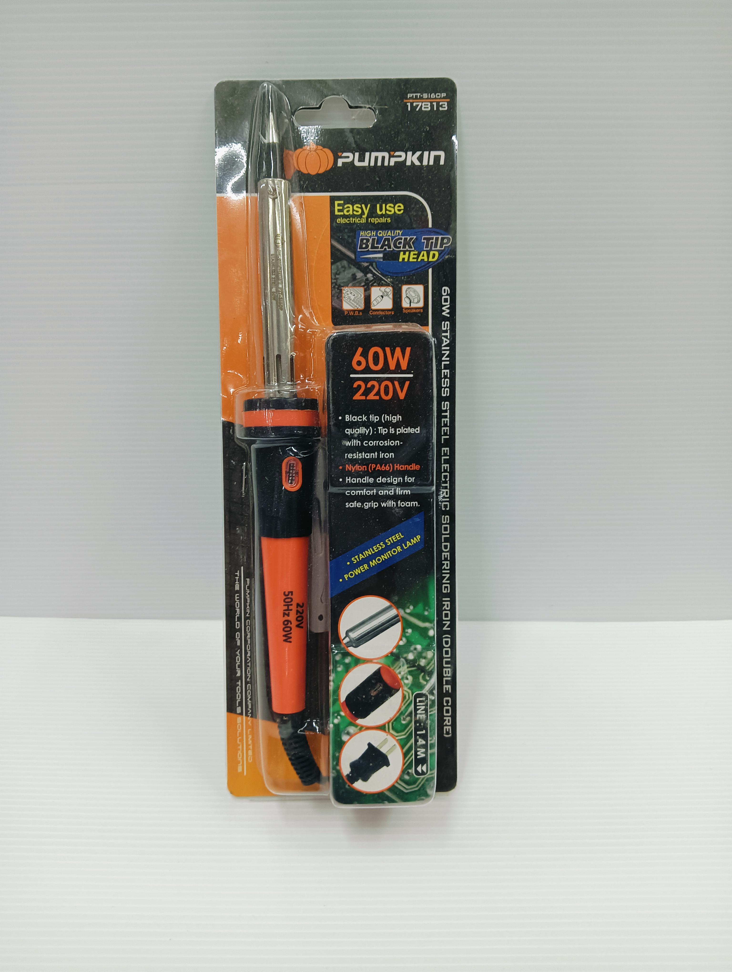 PUMPKIN หัวแร้งบัดกรีแบบปากกา 60W PTT-SI60P แบรนด์ PUMPKIN - ฮาร์ดแวร์ ราคา 179 บาท