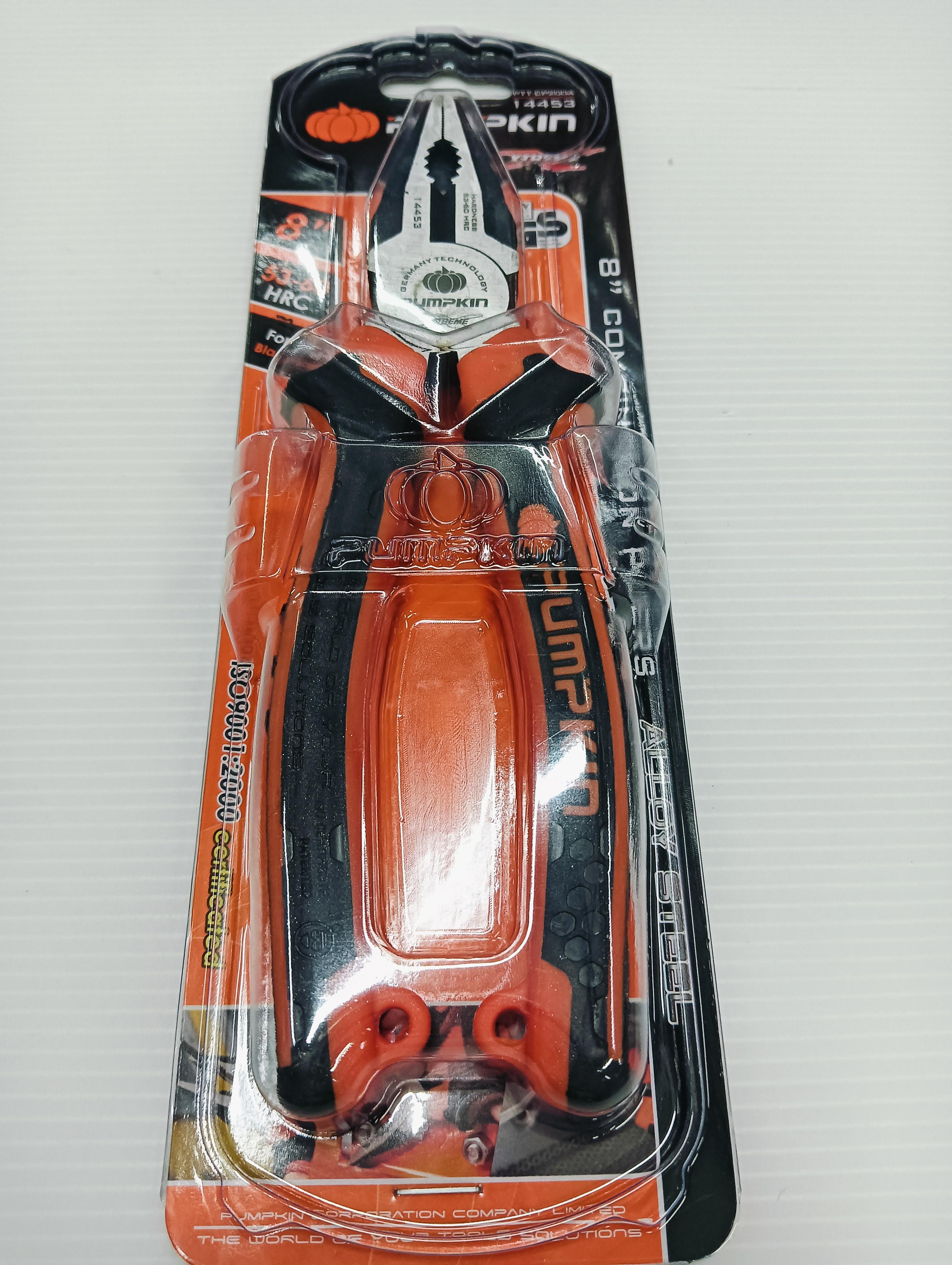 PUMPKIN คีมปากจิ้งจก PTT-CP200 8นิ้ว แบรนด์ PUMPKIN - ฮาร์ดแวร์ ราคา 170 บาท