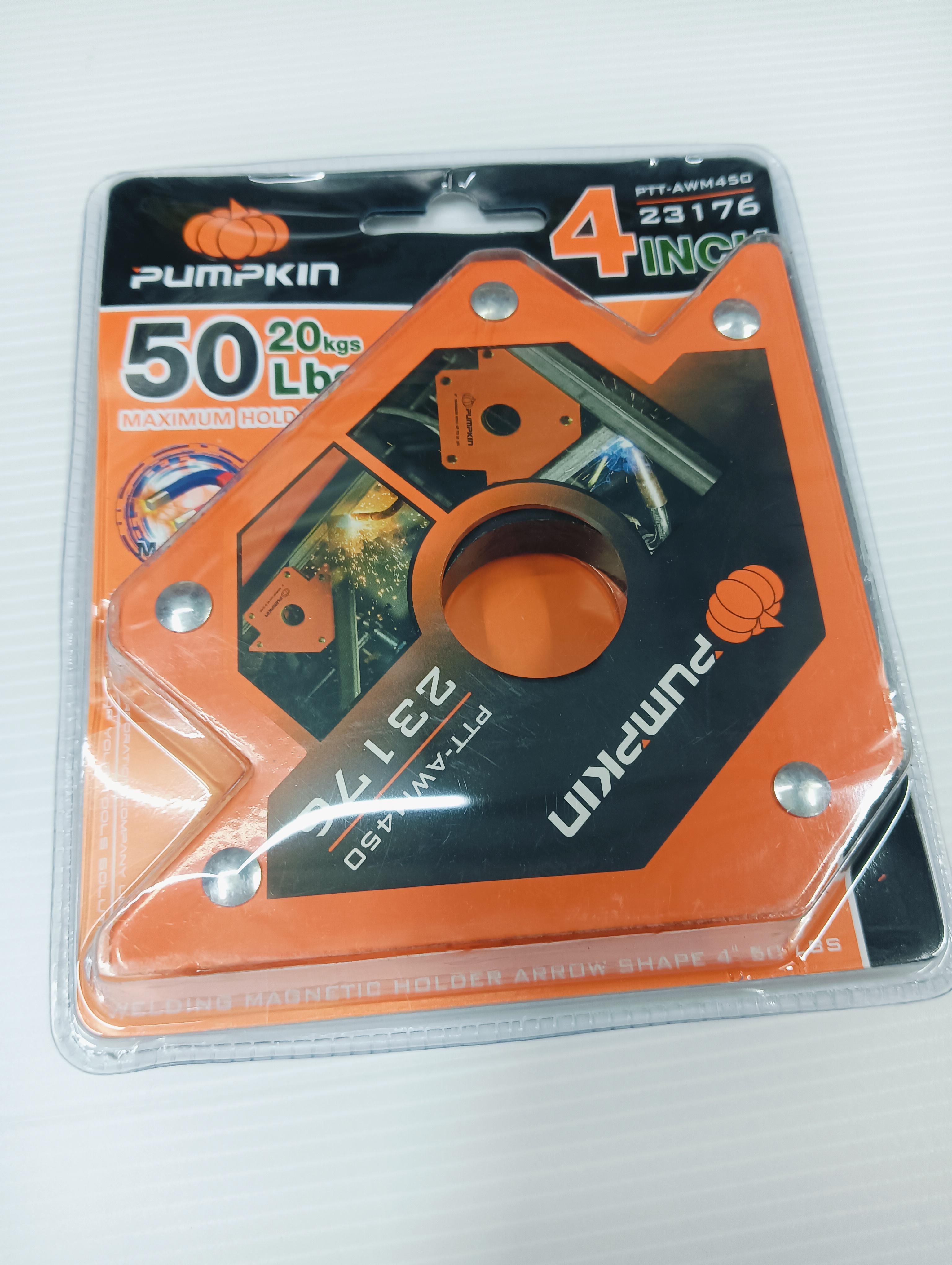 PUMPKIN แม่เหล็กจับฉากลูกศรงานเชื่อม 4 50 Lbs PTT-AWM450 แบรนด์ PUMPKIN - ฮาร์ดแวร์ ราคา 145 บาท