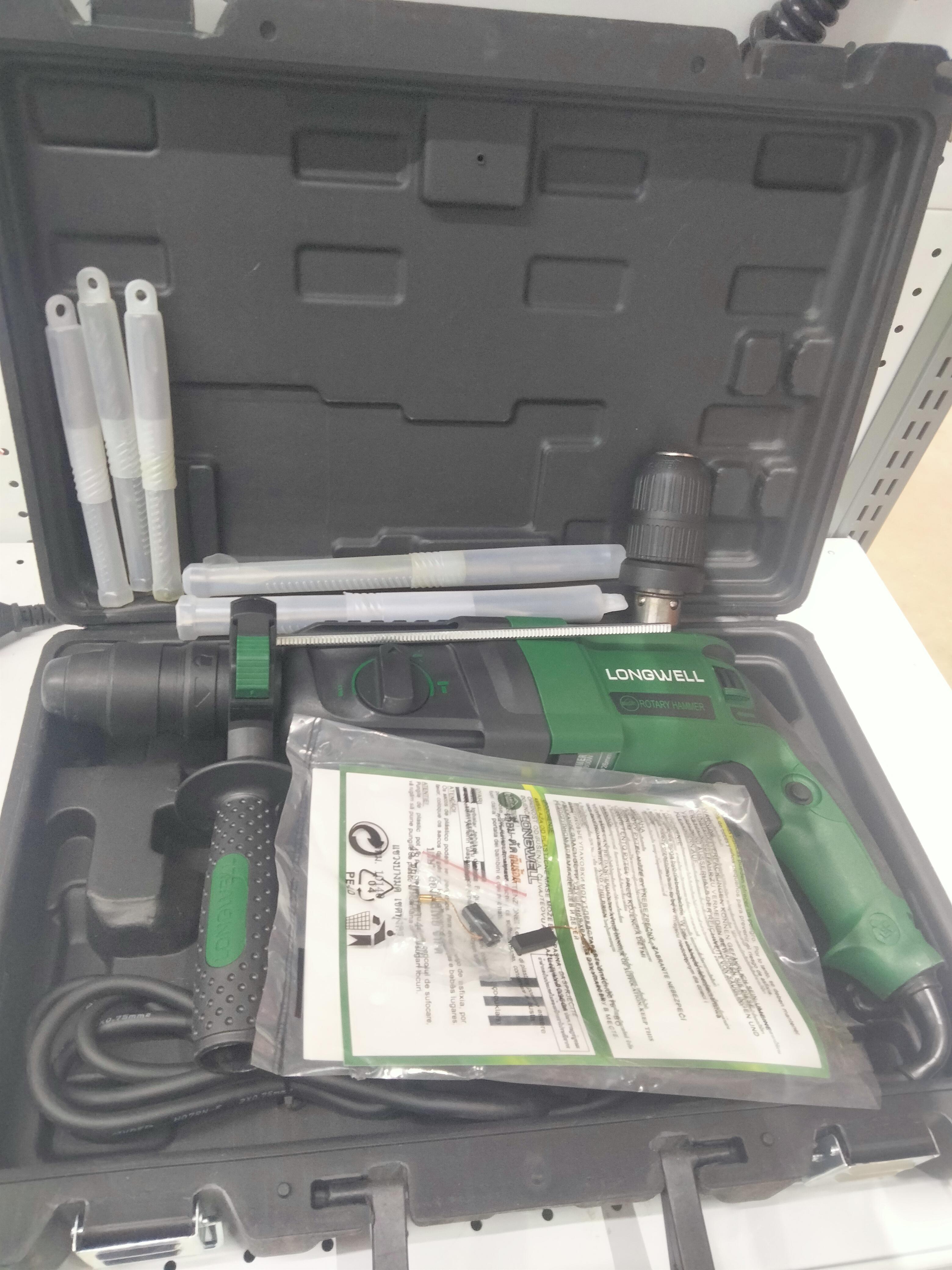 LONGWELL สว่านโรตารี่ 3 ระบบ Rotary Hammer 800W. - ภาพที่ 3
