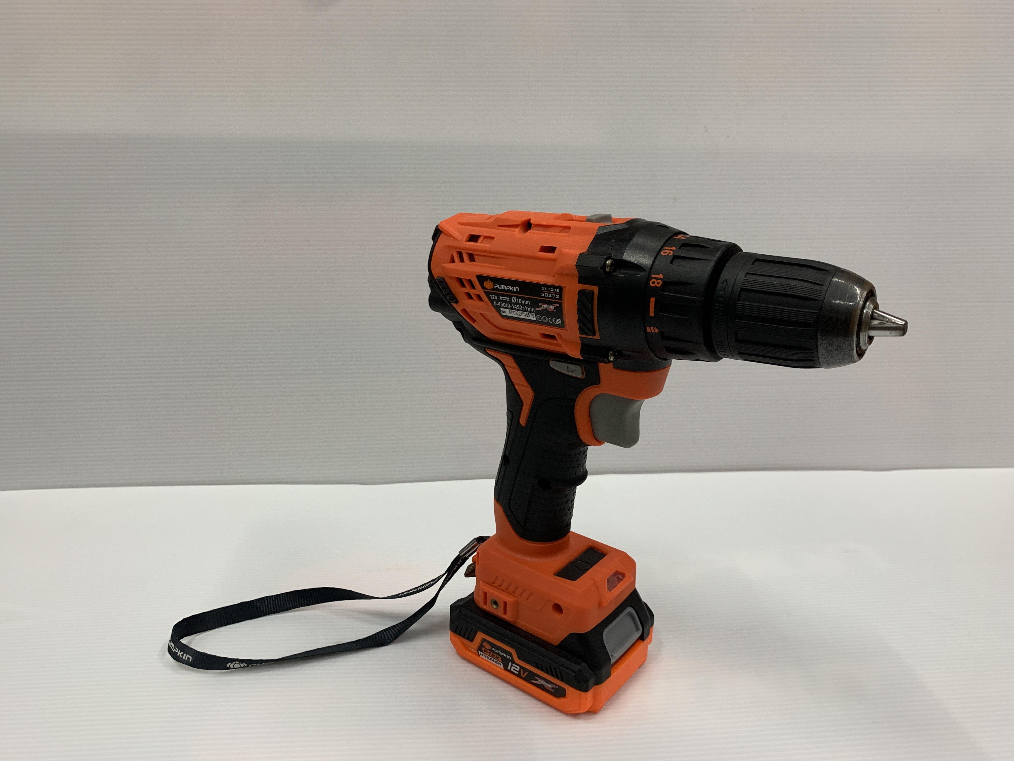 PUMPKIN สว่านไร้สาย 10มม. 50272 Li-ion XT-10DB XTREME 12V แบรนด์ PUMPKIN - ฮาร์ดแวร์ ราคา 2,090 บาท