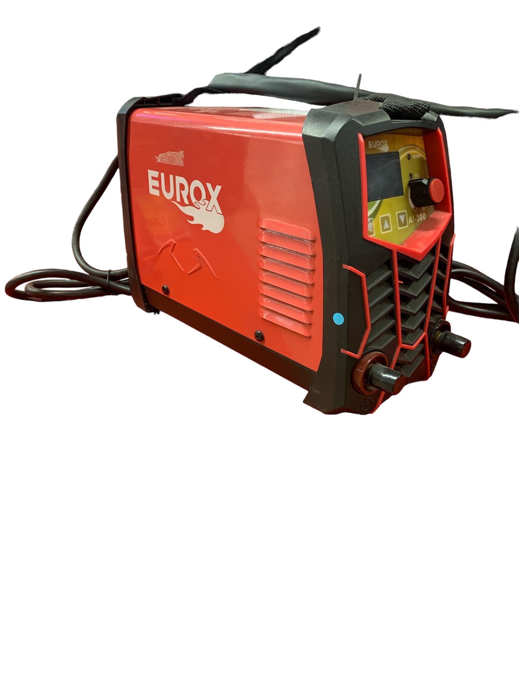 EUROX เครื่องเชื่อม AI 300 แถม EUROX แว่นตาเชื่อม