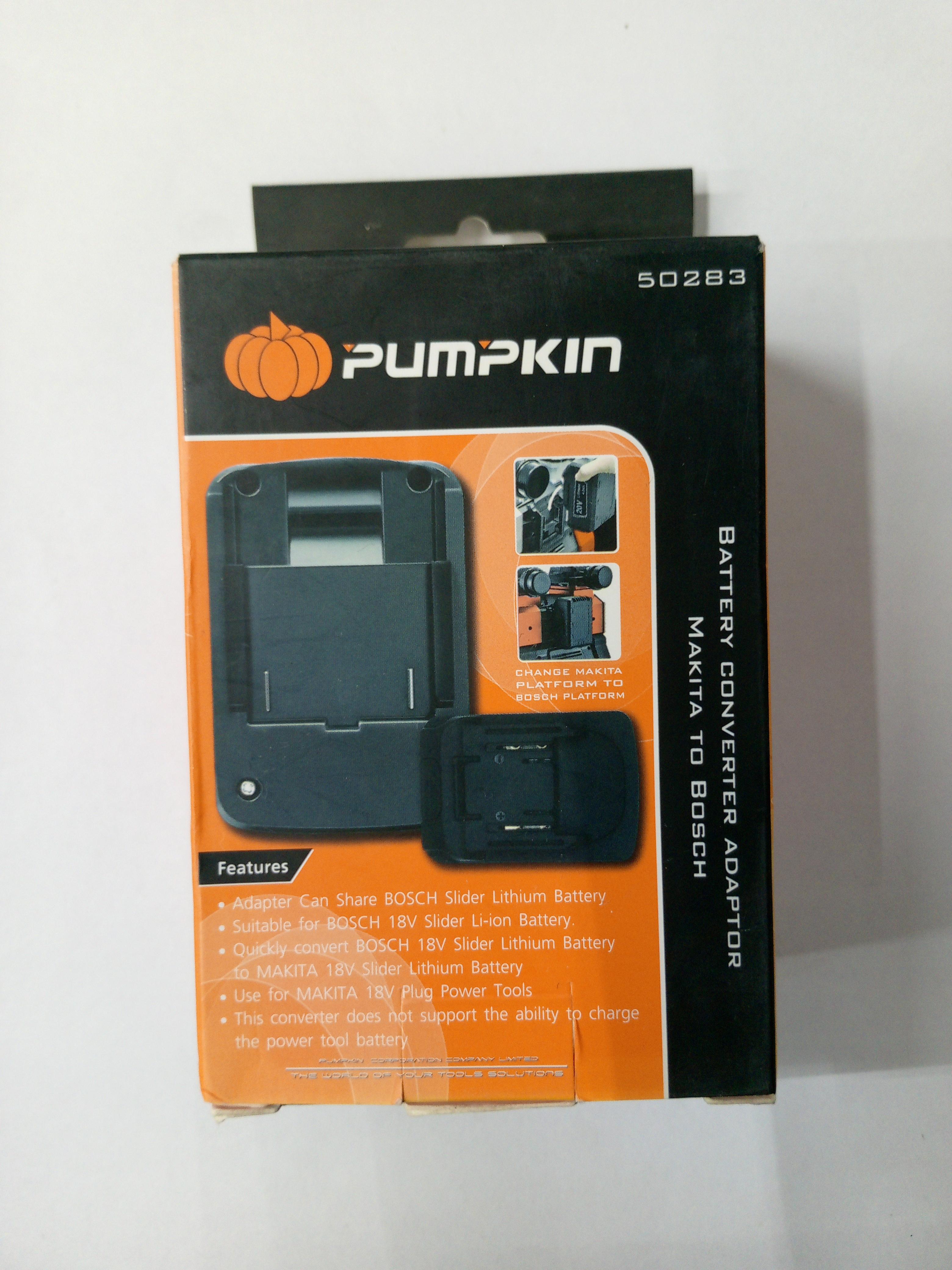 PUMPKIN อแดปเตอร์แปลงแบตเตอรี่ BH 50283 แบรนด์ PUMPKIN - ฮาร์ดแวร์ ราคา 290 บาท