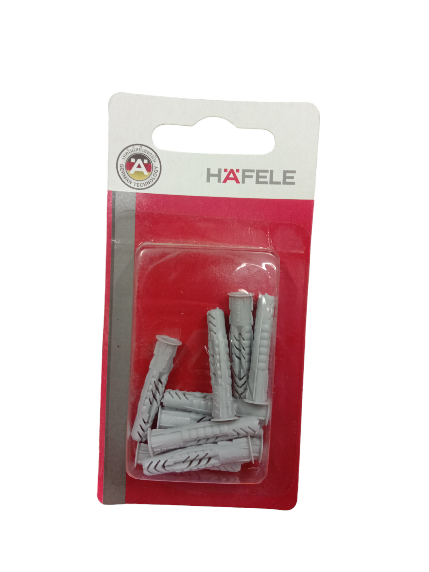 HAFELE เดือย 6*35มม DIY ALLROUND DOWEL UX R 6X35MM #480.11.820