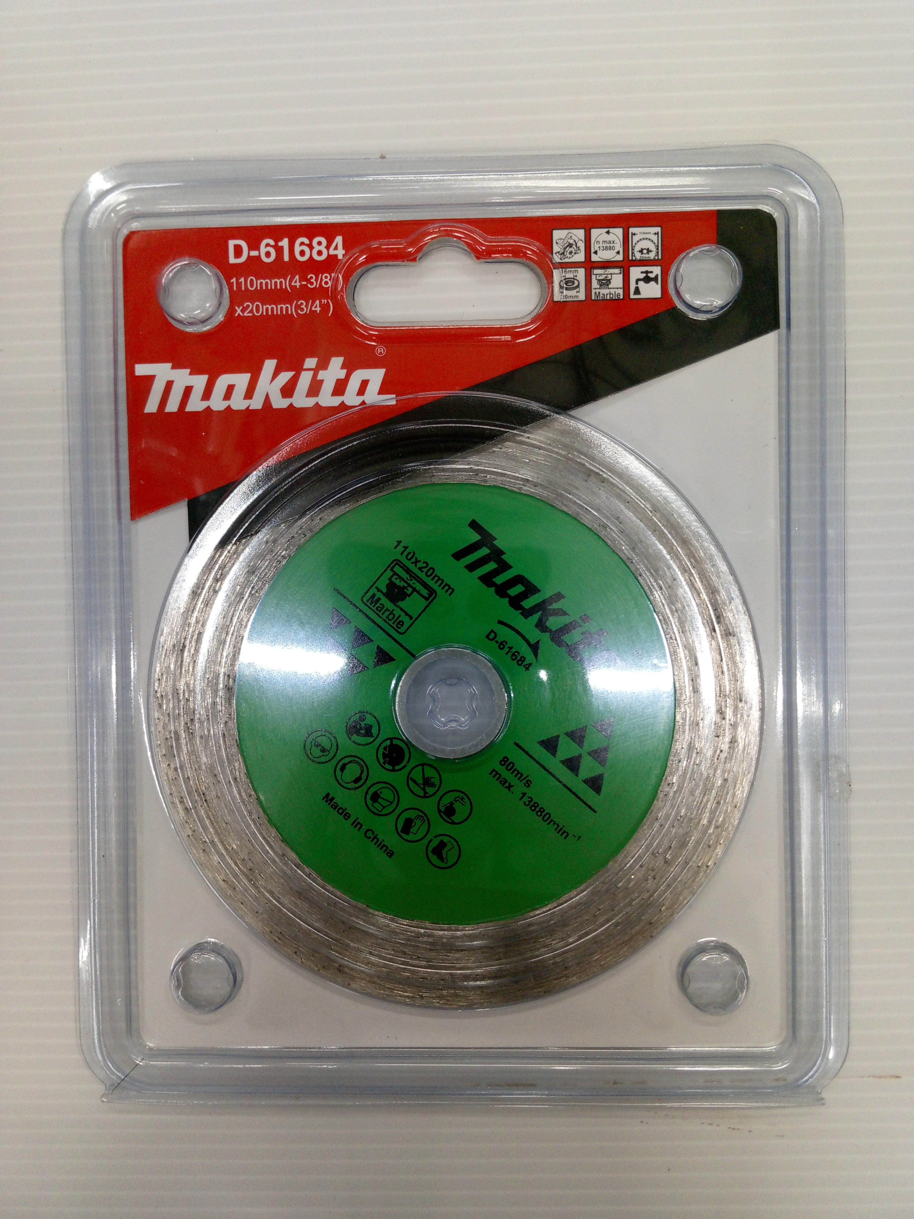 MAKITA MP003205 ใบตัดเพชร D-61684 ตัดน้ำ หินอ่อน(บาง) 4 แบรนด์ MAKITA - ฮาร์ดแวร์ ราคา 310 บาท