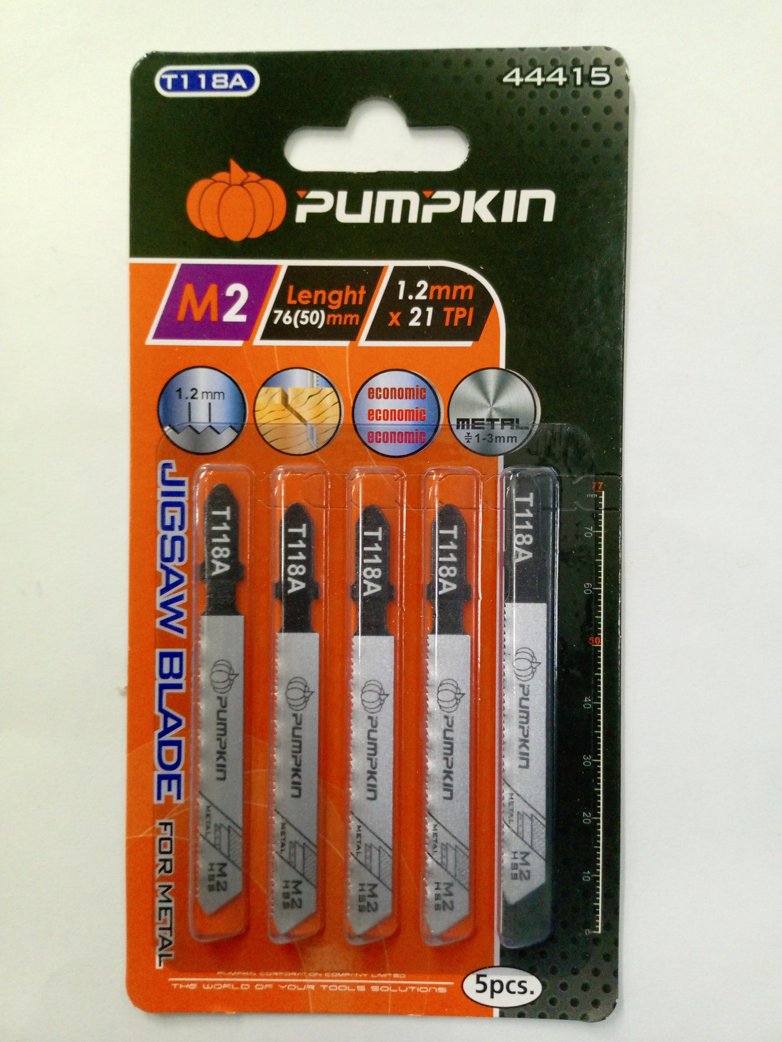 PUMPKIN ใบเลื่อยจิ๊กซอว์ T118A (FOR BOSCH) แบรนด์ PUMPKIN - ฮาร์ดแวร์ ราคา 99 บาท