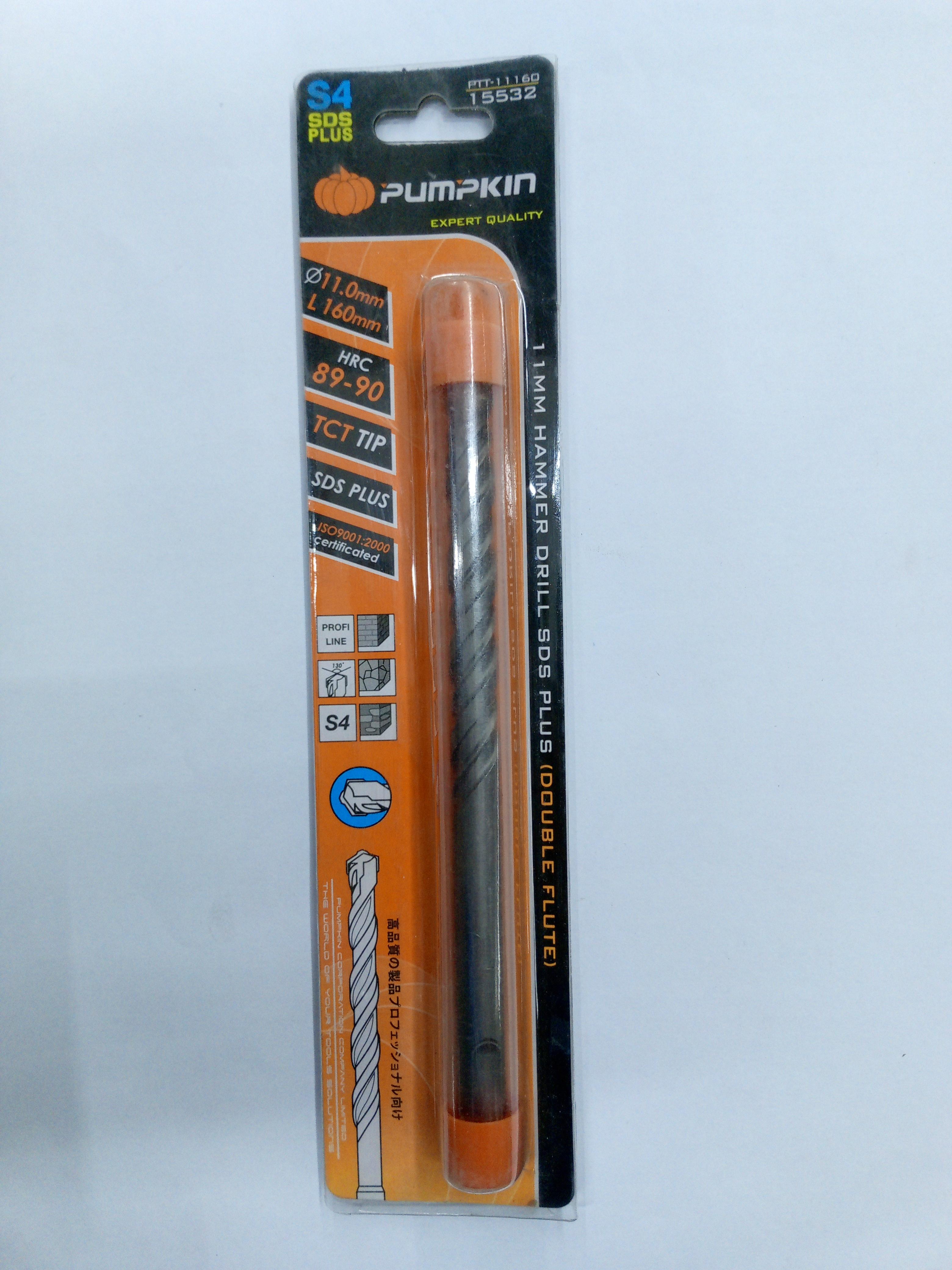 PUMPKIN ดอกสว่านโรตารี่ 11*160มม. แบรนด์ PUMPKIN - ฮาร์ดแวร์ ราคา 80 บาท