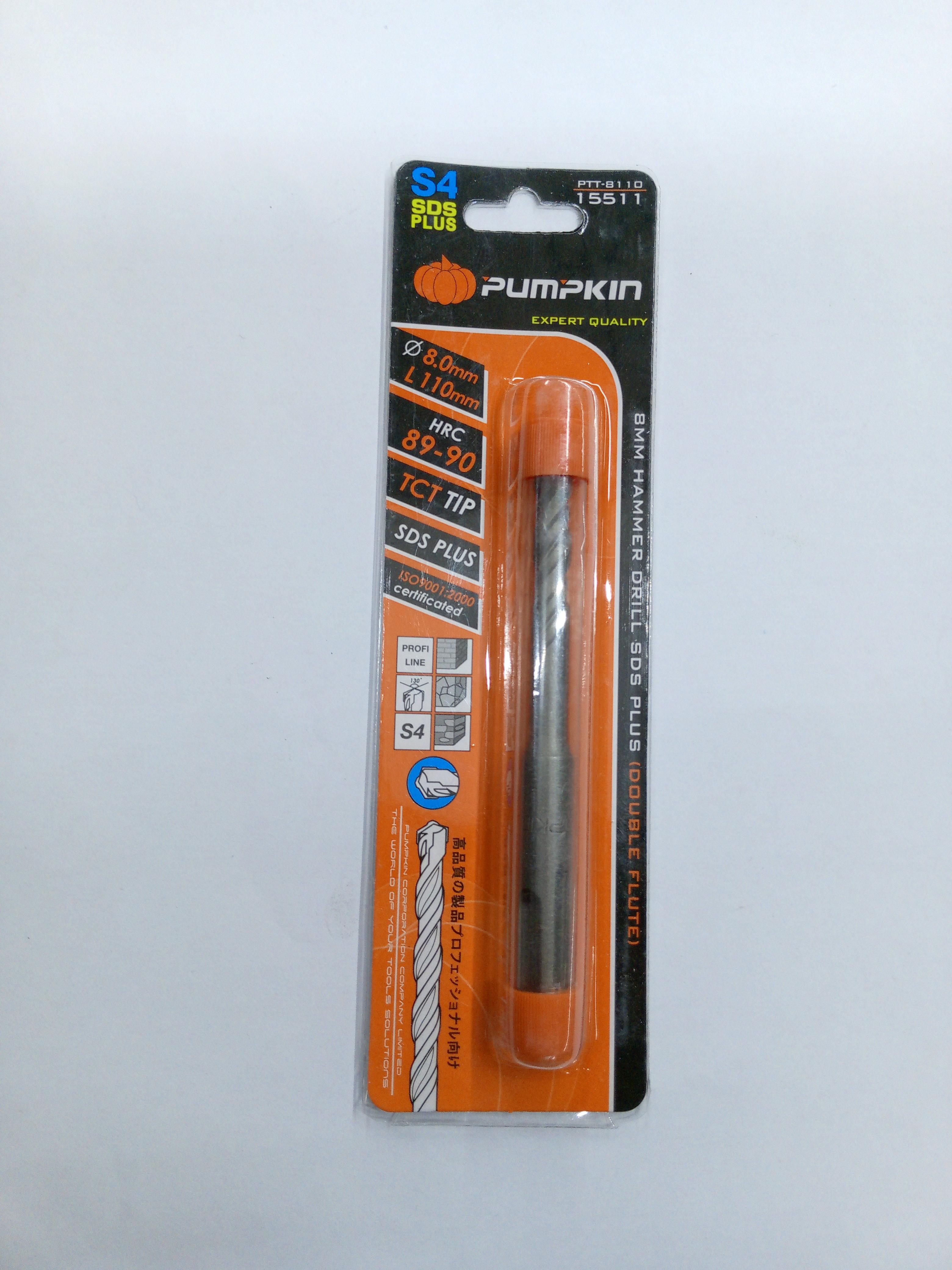 PUMPKIN ดอกสว่านโรตารี่ 8*110มม. แบรนด์ PUMPKIN - ฮาร์ดแวร์ ราคา 49 บาท