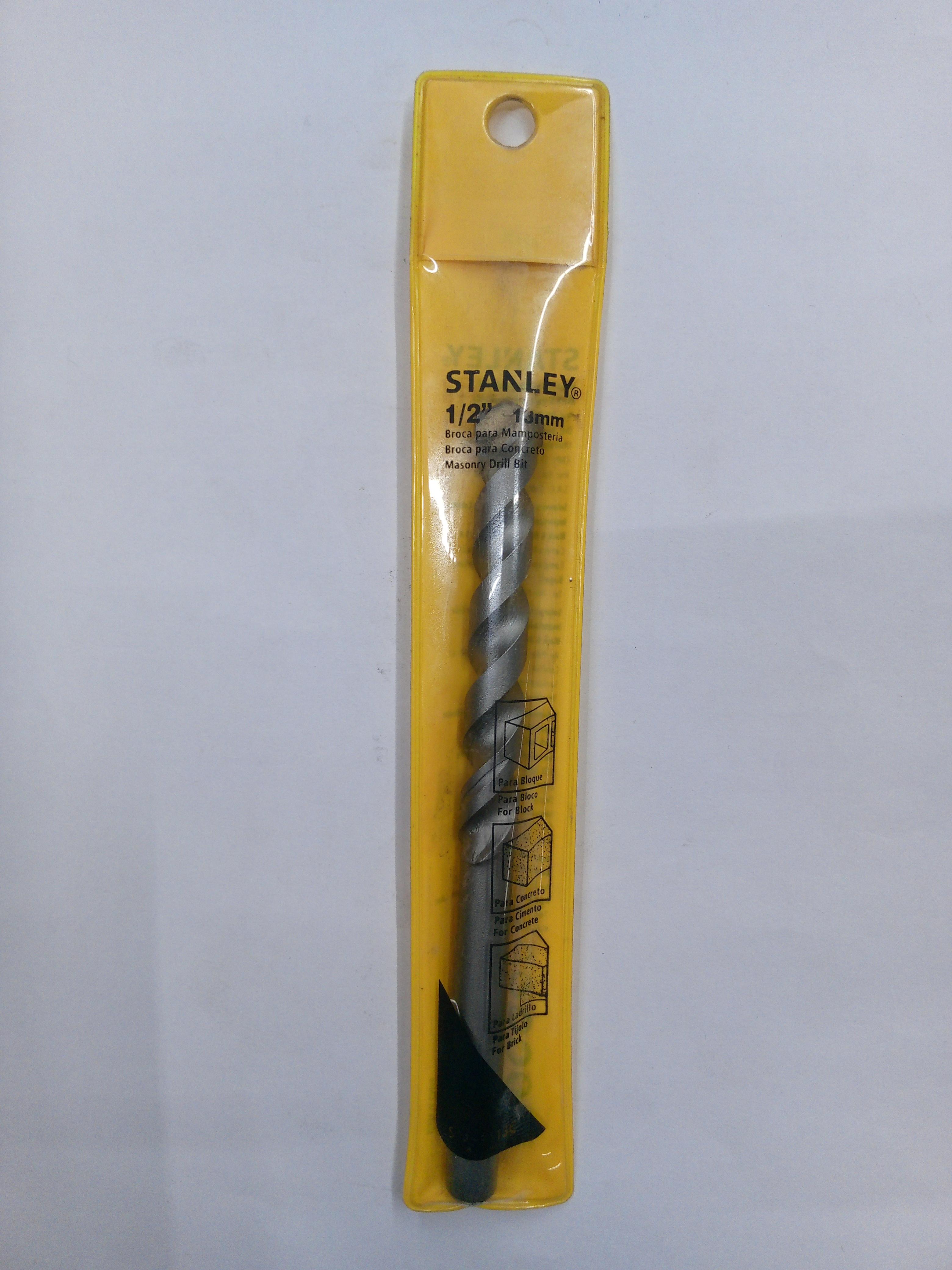 STANLEY ดอกเจาะปูน ก้านกลม 53113C 13*150